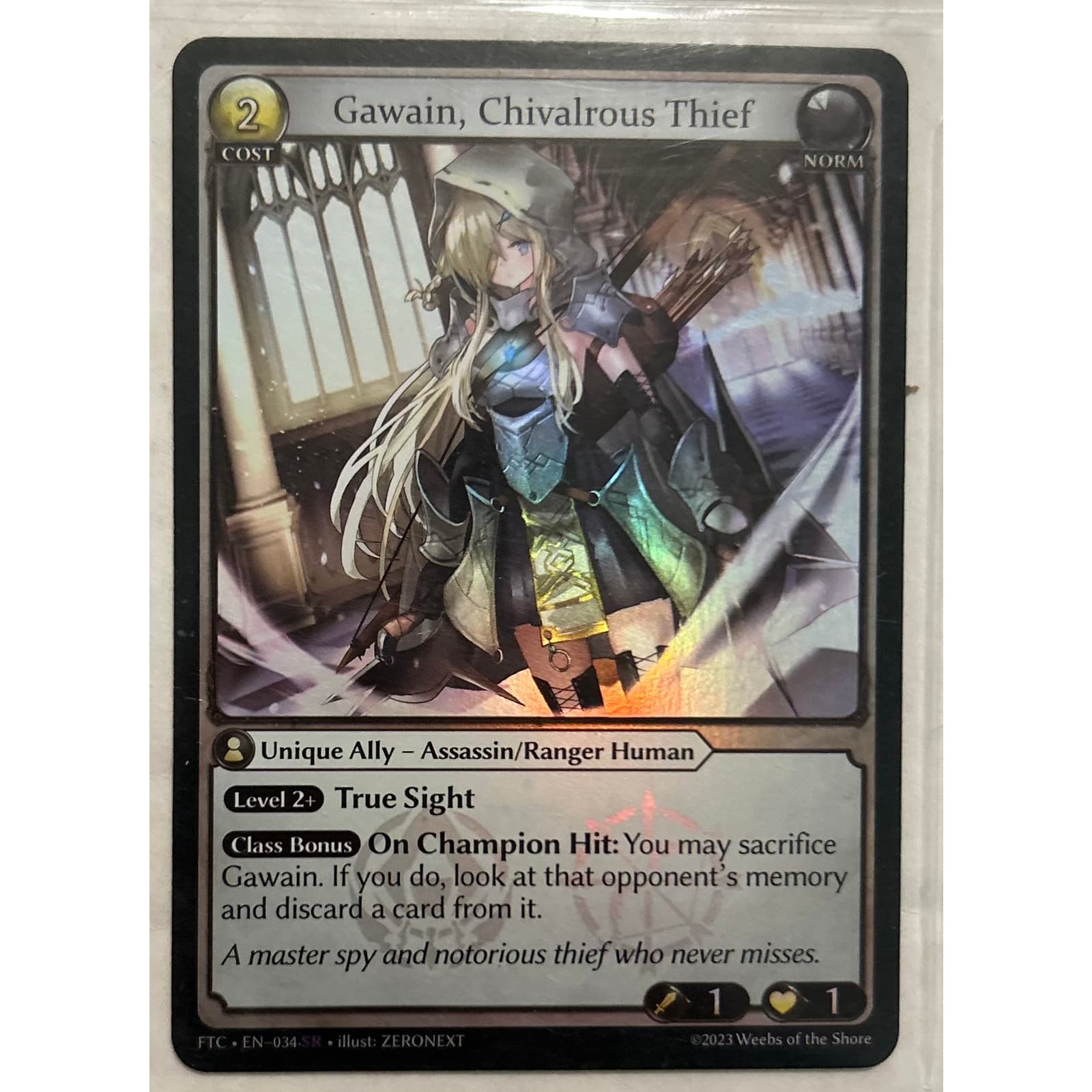 Lot of 6 Holofoil ALC, DOA Altered, FTC Grand Archive TCG - Thumbnail 7