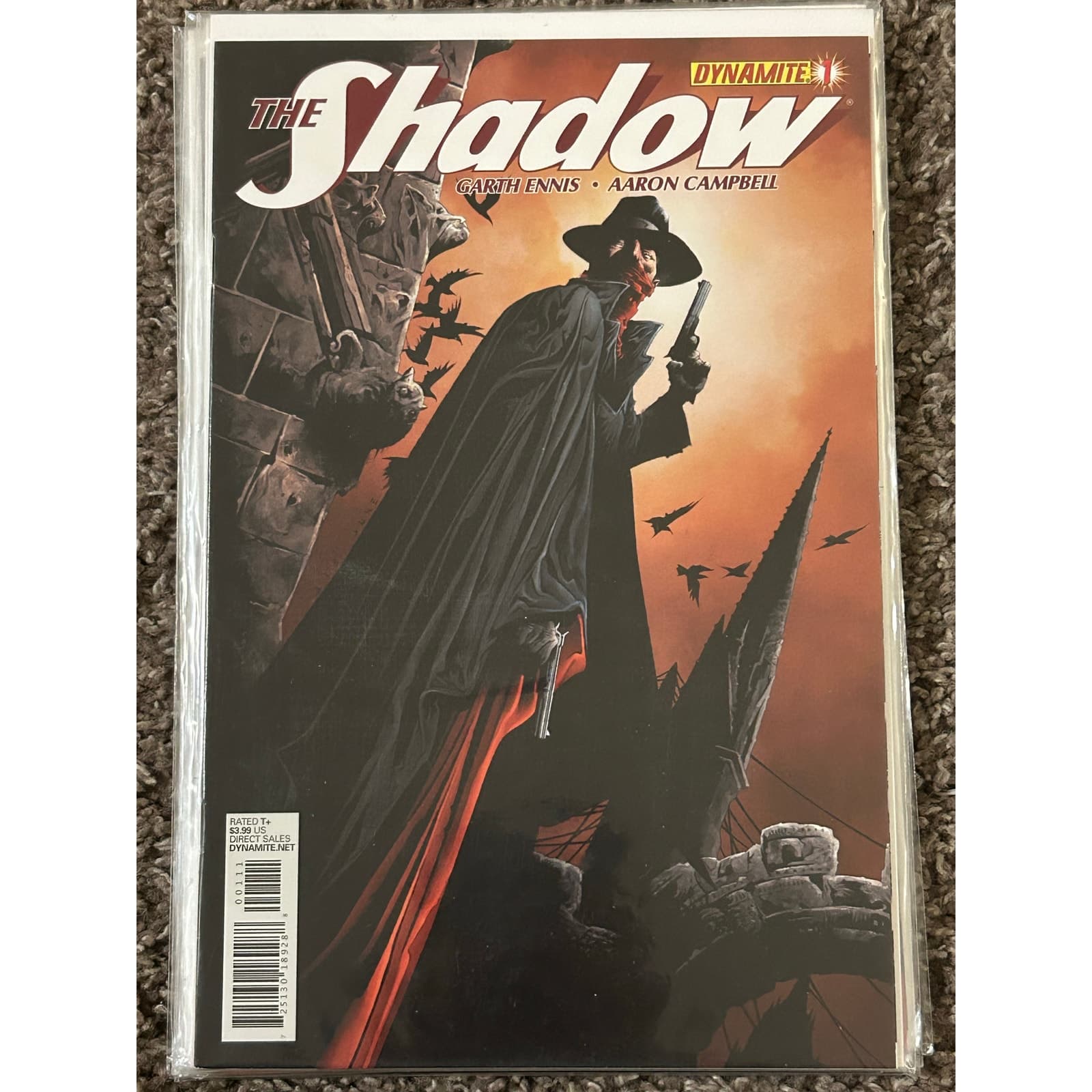 The Shadow #1 Ross, 1 Lee, 1 Year One, 1 Chaykin 1 for 50 (2012 Dynamite) Lot 4 - Thumbnail 3