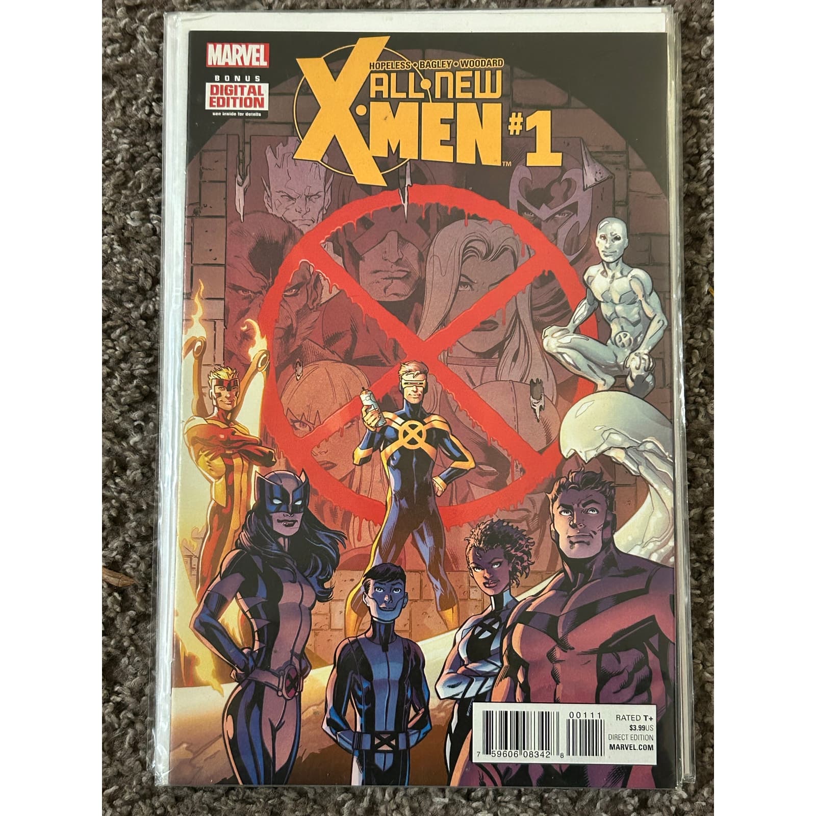 All-New X-Men #1, 2, 4, 9 (2016 Marvel) Lot of 4 - 1 KEY ISSUE - Thumbnail 2
