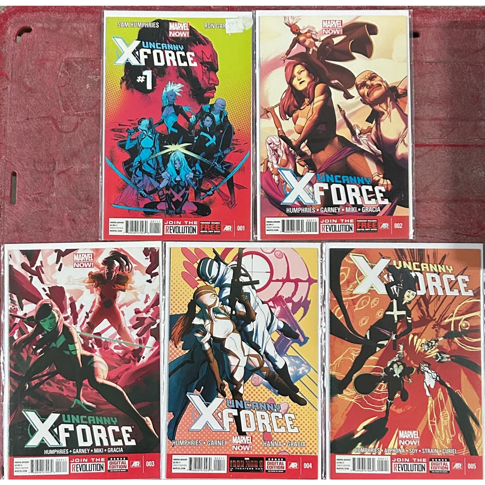 Uncanny X-Factor Vol. 2 #1 - 5 (2013 MARVEL) Lot of 5 - Image 1