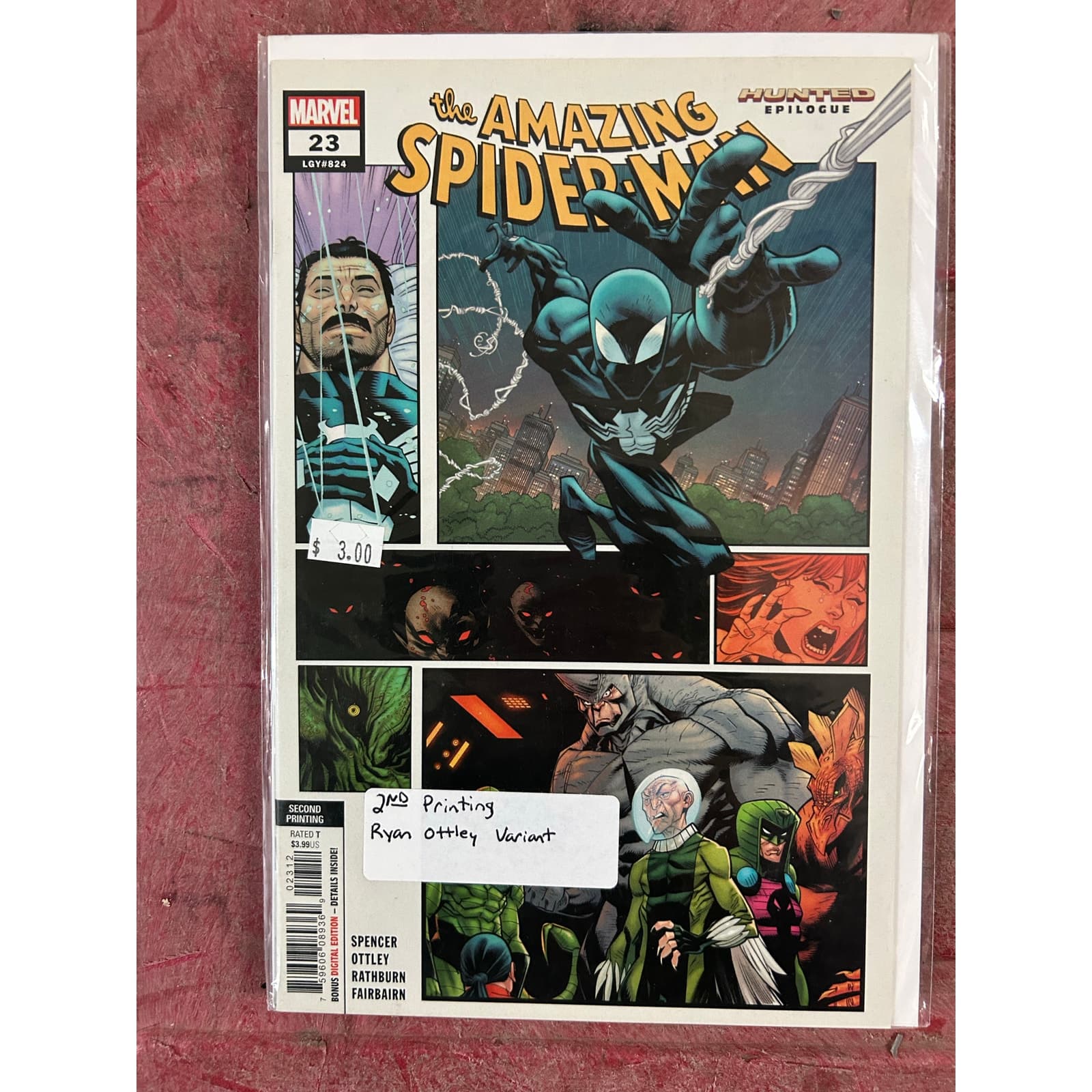 The Amazing Spider-Man 6th Series #22 - 26 (2018 Marvel) Lot of 5 Variant Covers - Thumbnail 3