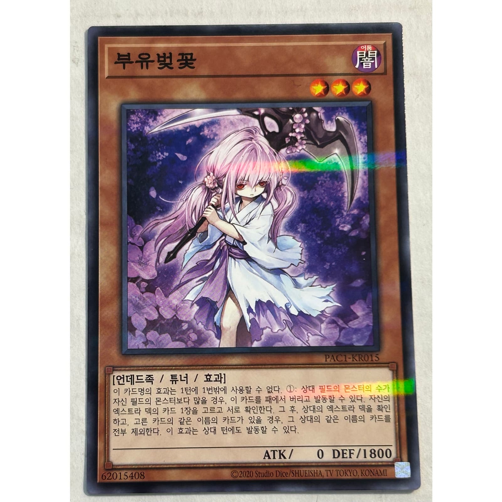 Ghost Ogre & Snow Rabbit and Ghost Reaper & Winter Cherries KR PAC YUGIOH SR X2 - Thumbnail 5