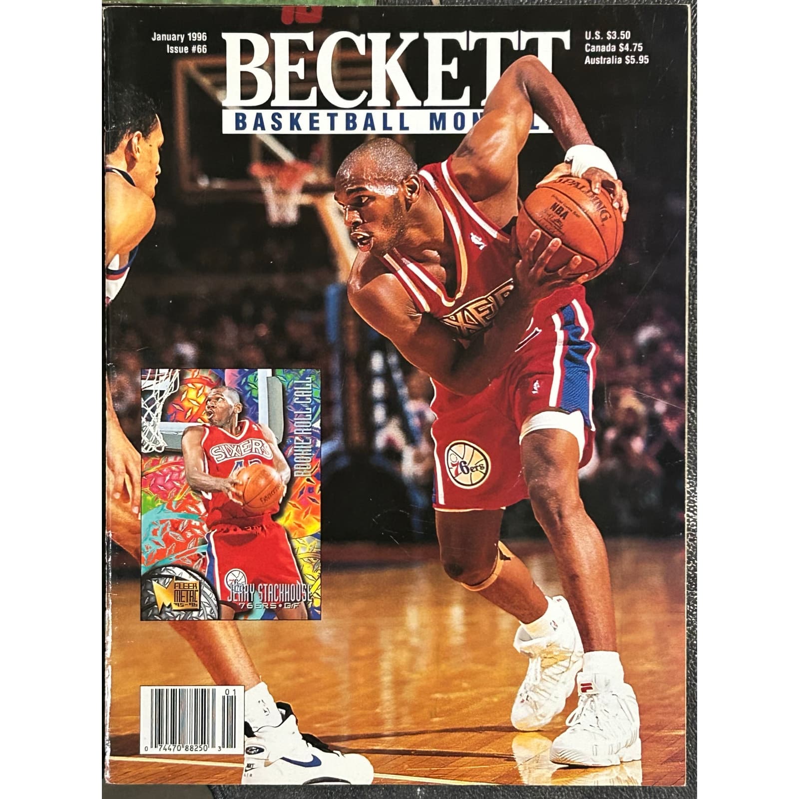 Beckett Football #13 & Basketball Card Monthly #41 & 66 Lot of 3 Michael Jordan - Thumbnail 4