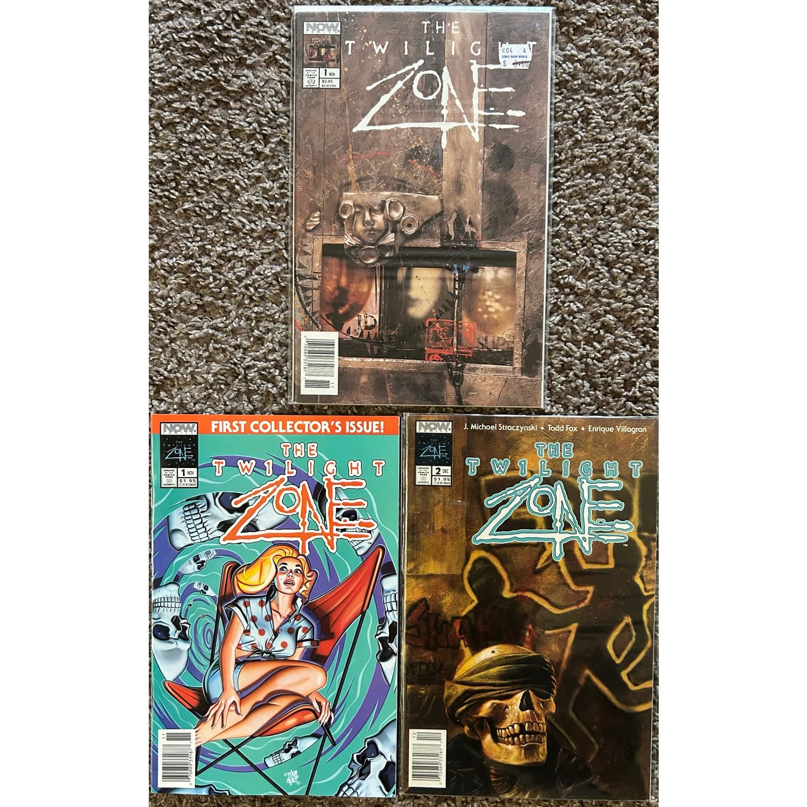 Twilight Zone #1, 1, 2 (1990-91 Now) Lot of 3 - Image 1