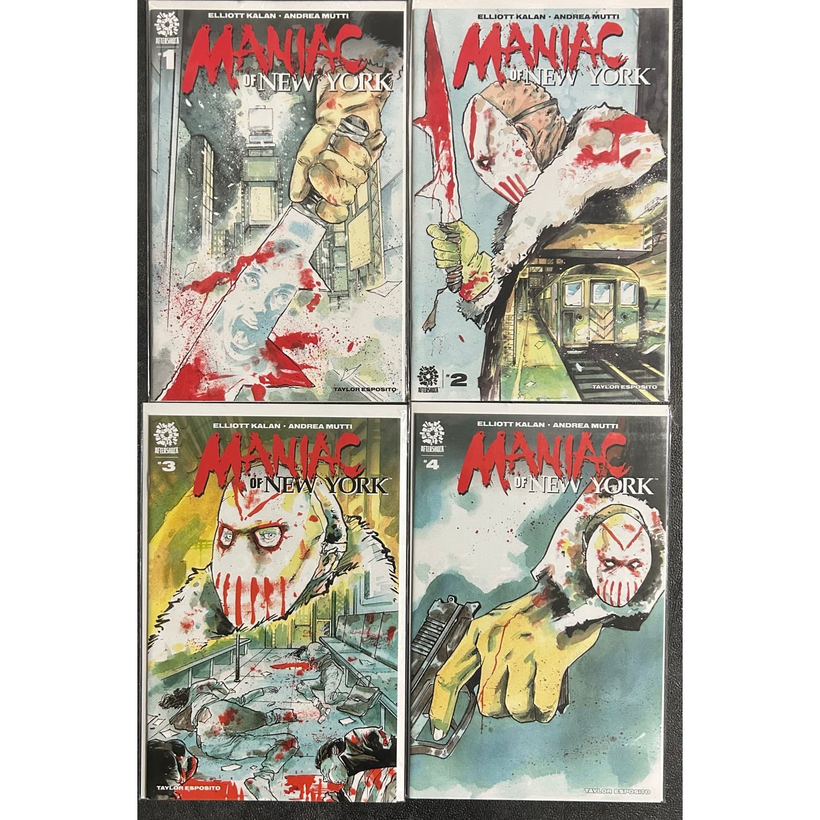 Maniac of New York #1 - 4 (2021 AfterShock) Lot of 4 - 2 Key Issues - Image 1