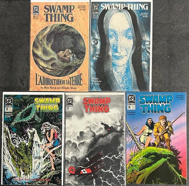 Sage of the Swamp Thing #76, 77, 80, 83, 86 (1988 DC) Lot of 5 - Image 1