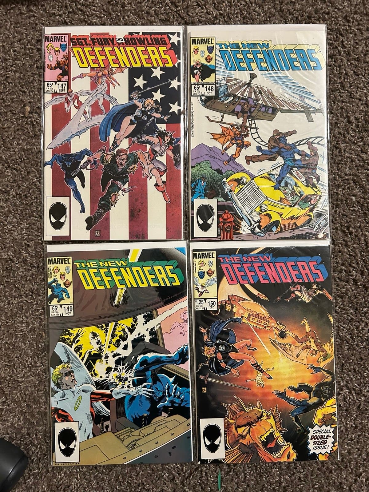 The New Defenders #147, 148, 149, 150 (1985 Marvel) - Image 1