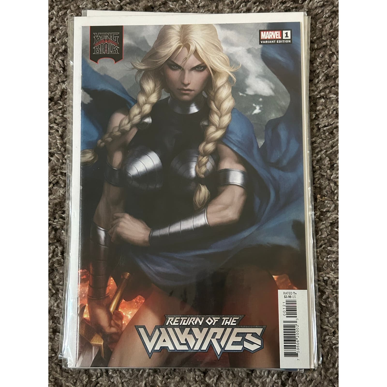 Return of The Valkyries #1, 1B, 1E, 1 LTD 1 for 10 RIV (2021 DC) Lot of 4 - Thumbnail 3