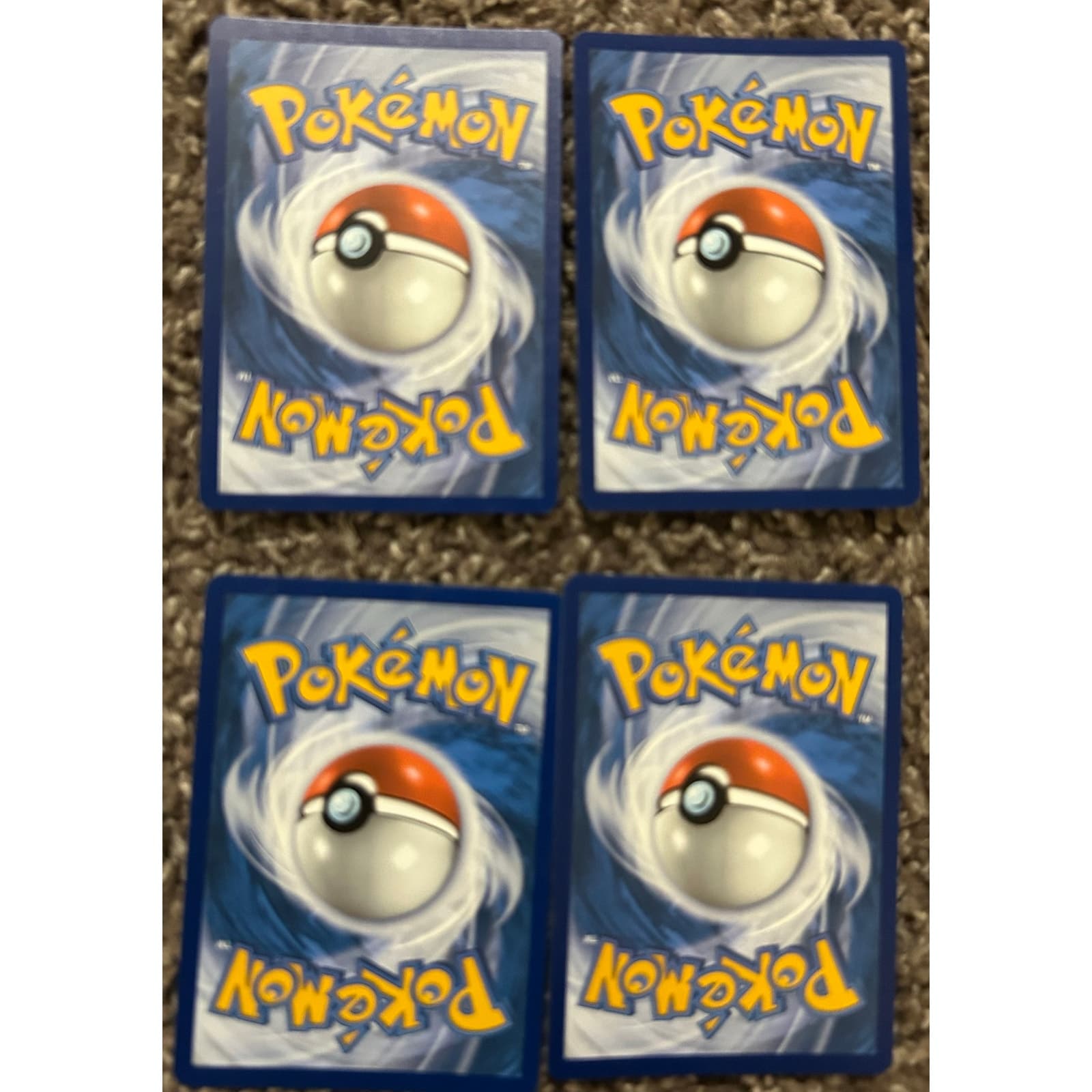 Mabosstiff Paldean Fates Pokemon #63/90 Rare Lot of 4 - Thumbnail 2