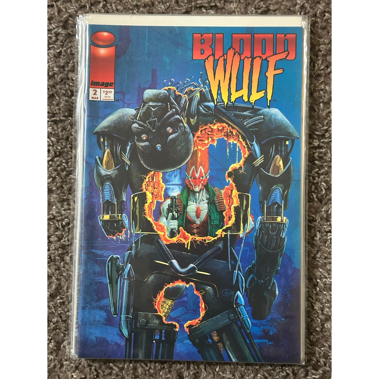 Bloodwulf #1D, 2, 3 (1995 Image) Lot of 3 - Liefeld - Thumbnail 3