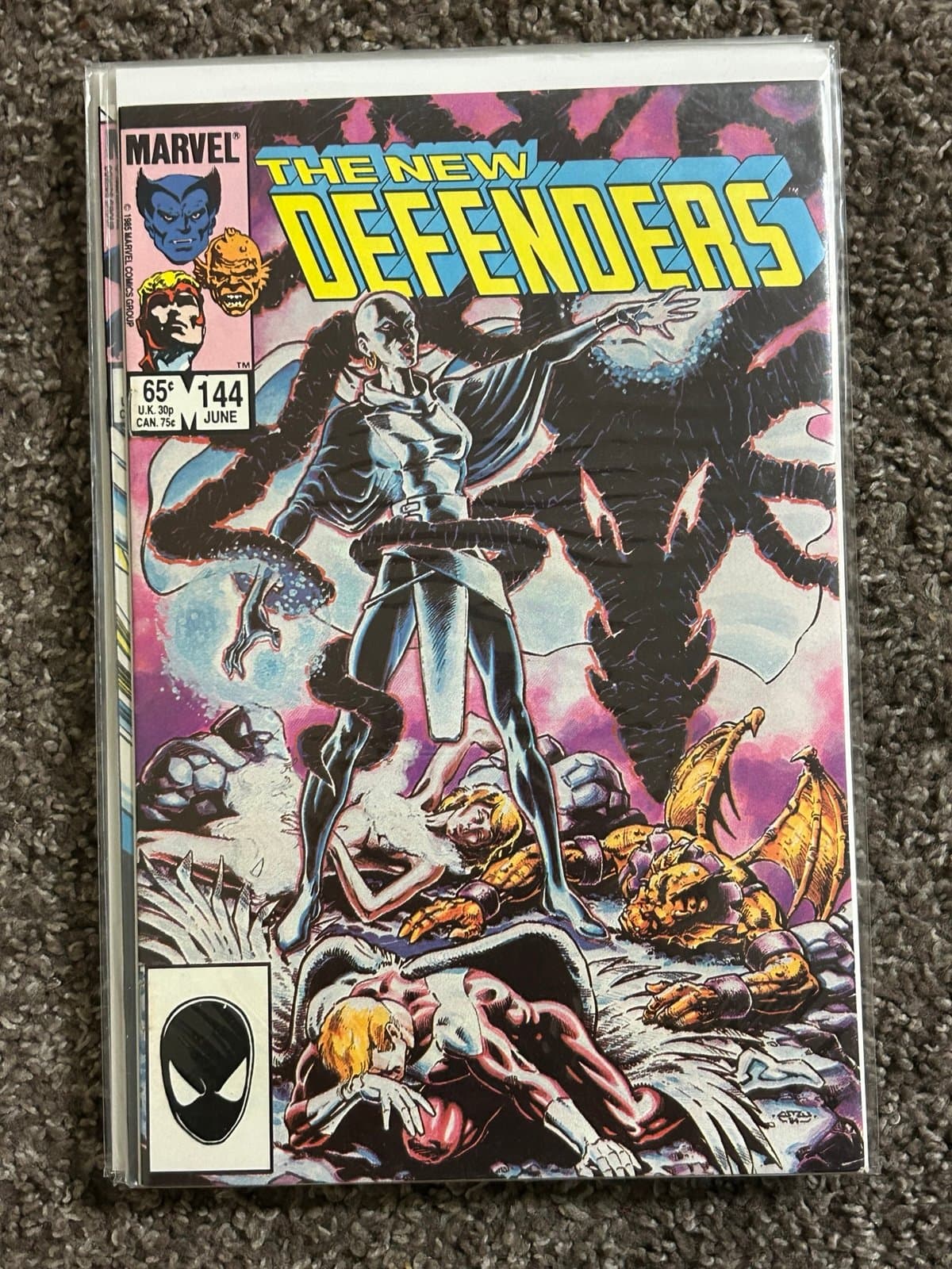 The New Defenders #143, 144, 145, 146 (1984 Marvel) Lot of 4 - 1 KEY ISSUE - Thumbnail 3