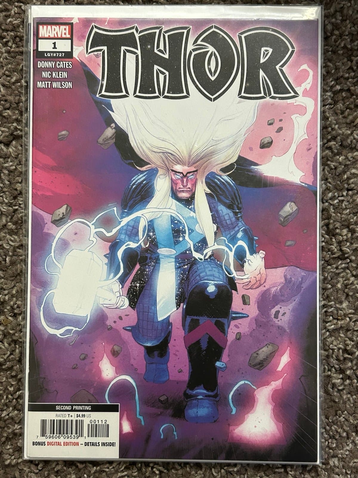 Thor Vol. 6 #1 2nd Print & 1 3rd Print (2020 Marvel) Lot Of 2 - Thumbnail 2