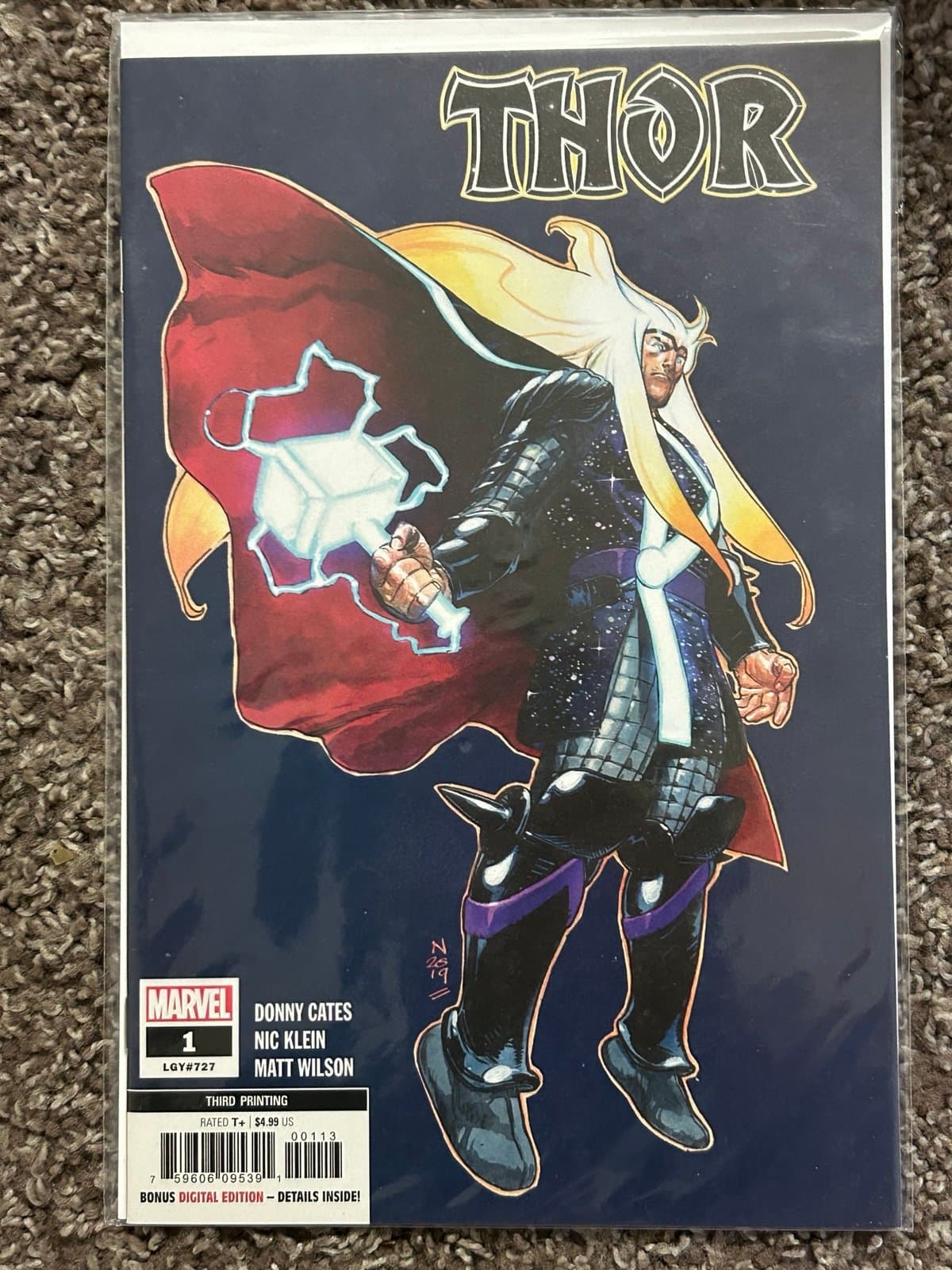 Thor Vol. 6 #1 2nd Print & 1 3rd Print (2020 Marvel) Lot Of 2 - Thumbnail 3