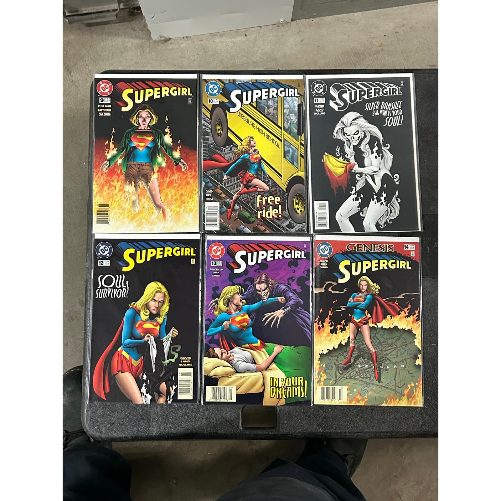 Supergirl 4th Series #9, 10, 11, 12, 13, 14 (1997 DC) Lot of 6 Silver Banshee - Image 1