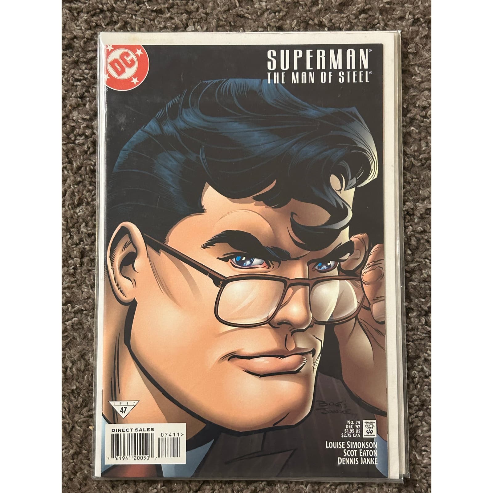 Superman The Man of Steel #66 - 75, 77 (1993 DC) Lot of 11 - 2 KEYS - Thumbnail 10