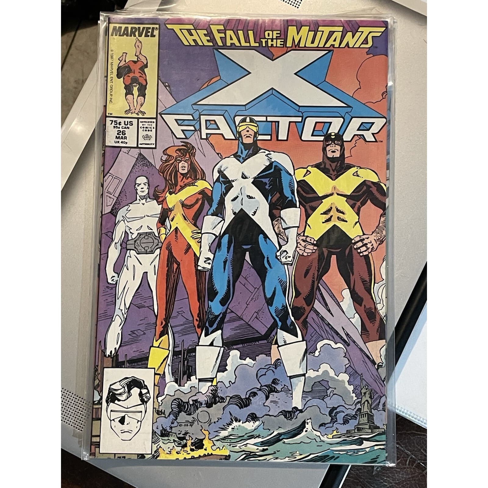 X-Factor #25 - 28 (1987 Marvel) 3 KEYS Horseman Of Death Lot of 4 - Thumbnail 3
