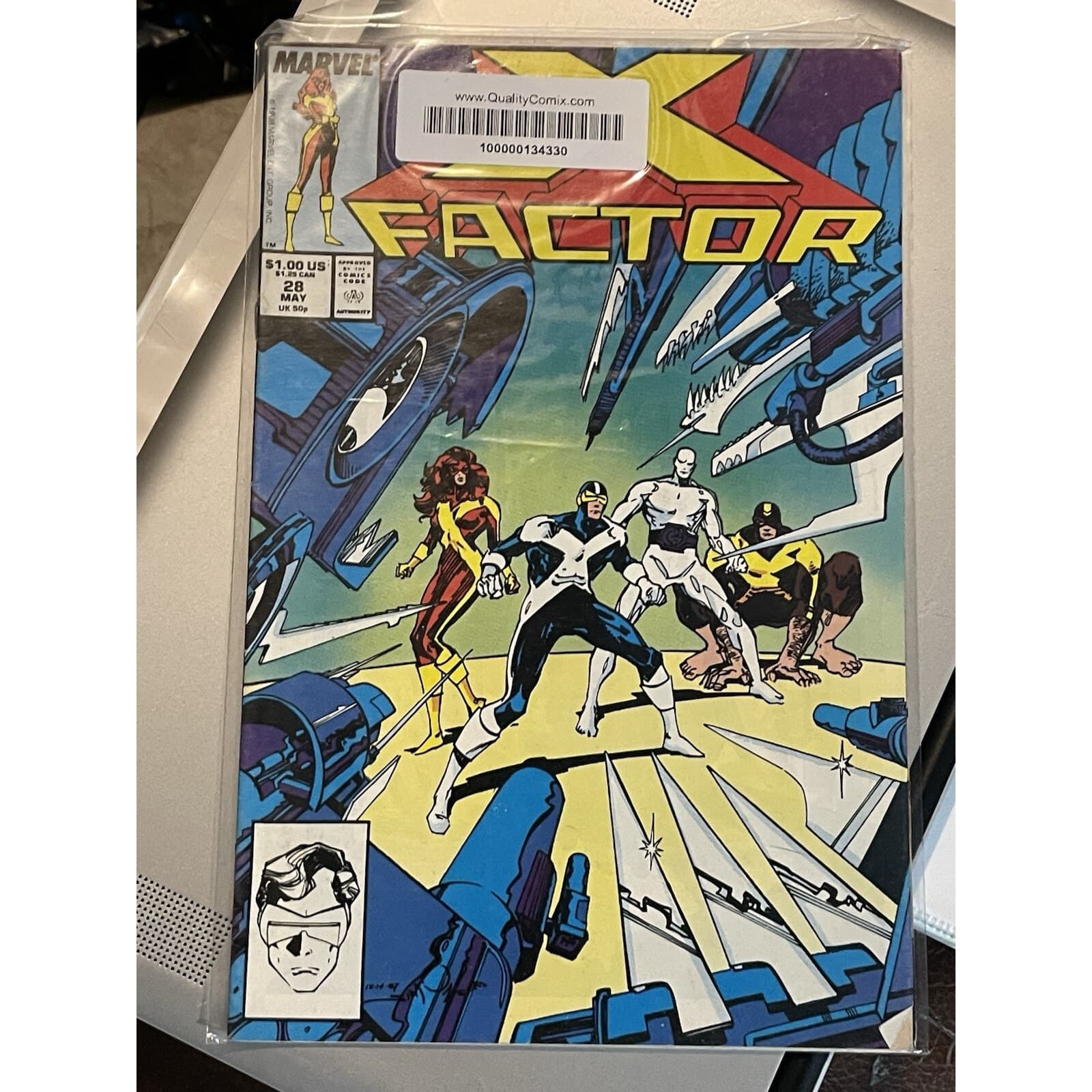 X-Factor #25 - 28 (1987 Marvel) 3 KEYS Horseman Of Death Lot of 4 - Thumbnail 5