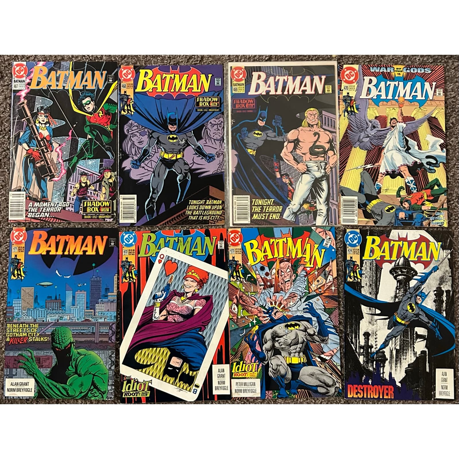 Batman #616, 621, 623, 624, 625, 627, 630 (2003 DC) Lot of 7 - 1 KEY ISSUE - Image 1