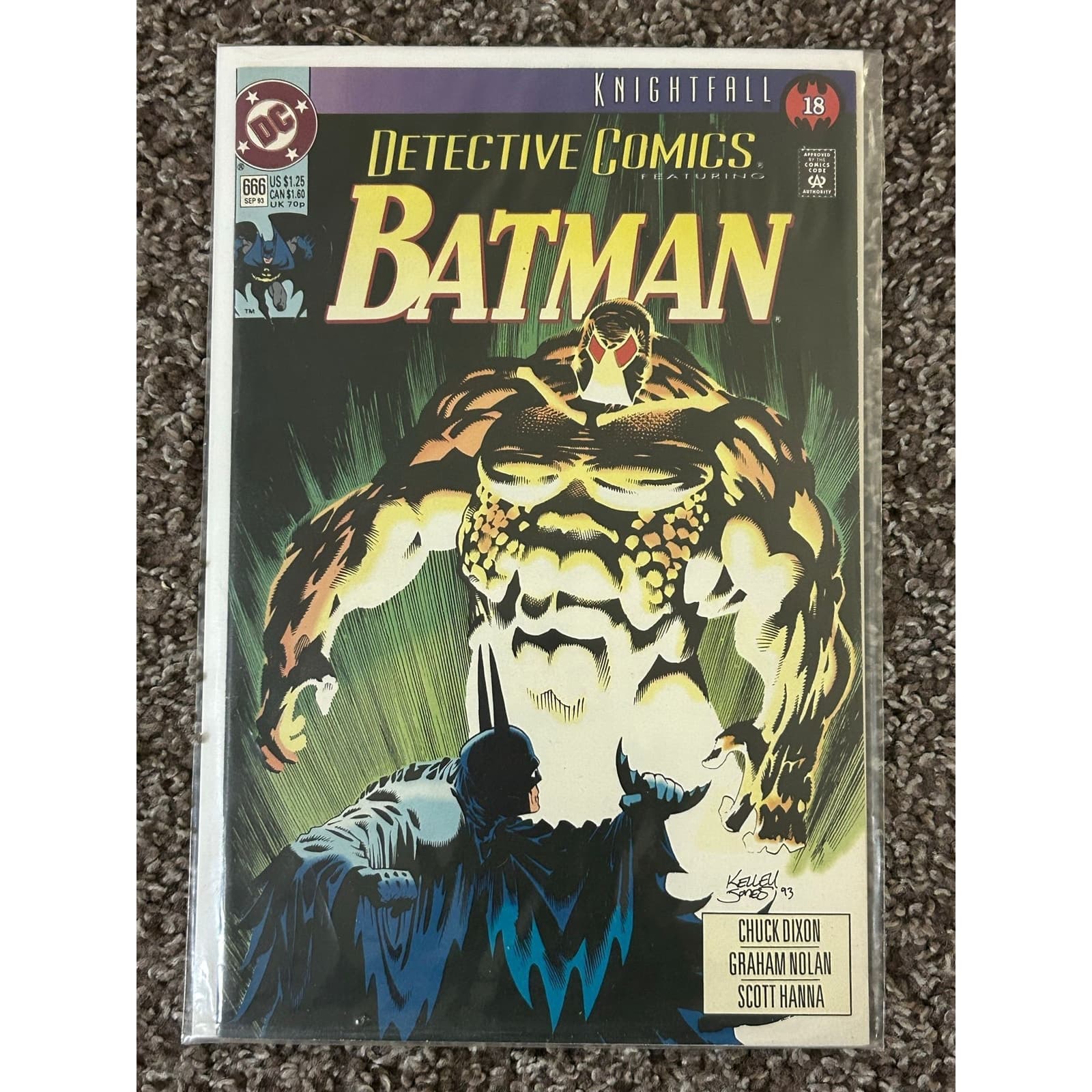 Detective Comics #660 - 666 (1993 DC) Lot of 7 Knightfall Crossover - Thumbnail 8