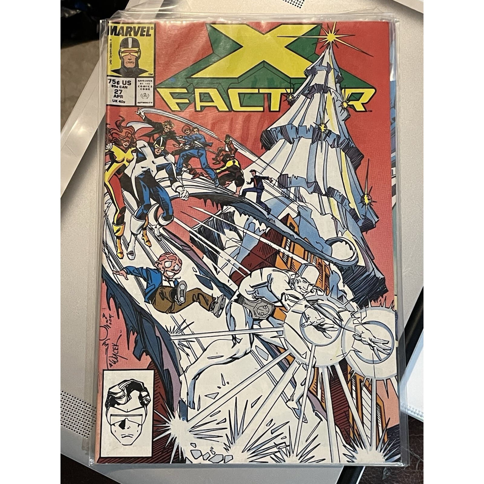 X-Factor #25 - 28 (1987 Marvel) 3 KEYS Horseman Of Death Lot of 4 - Thumbnail 4