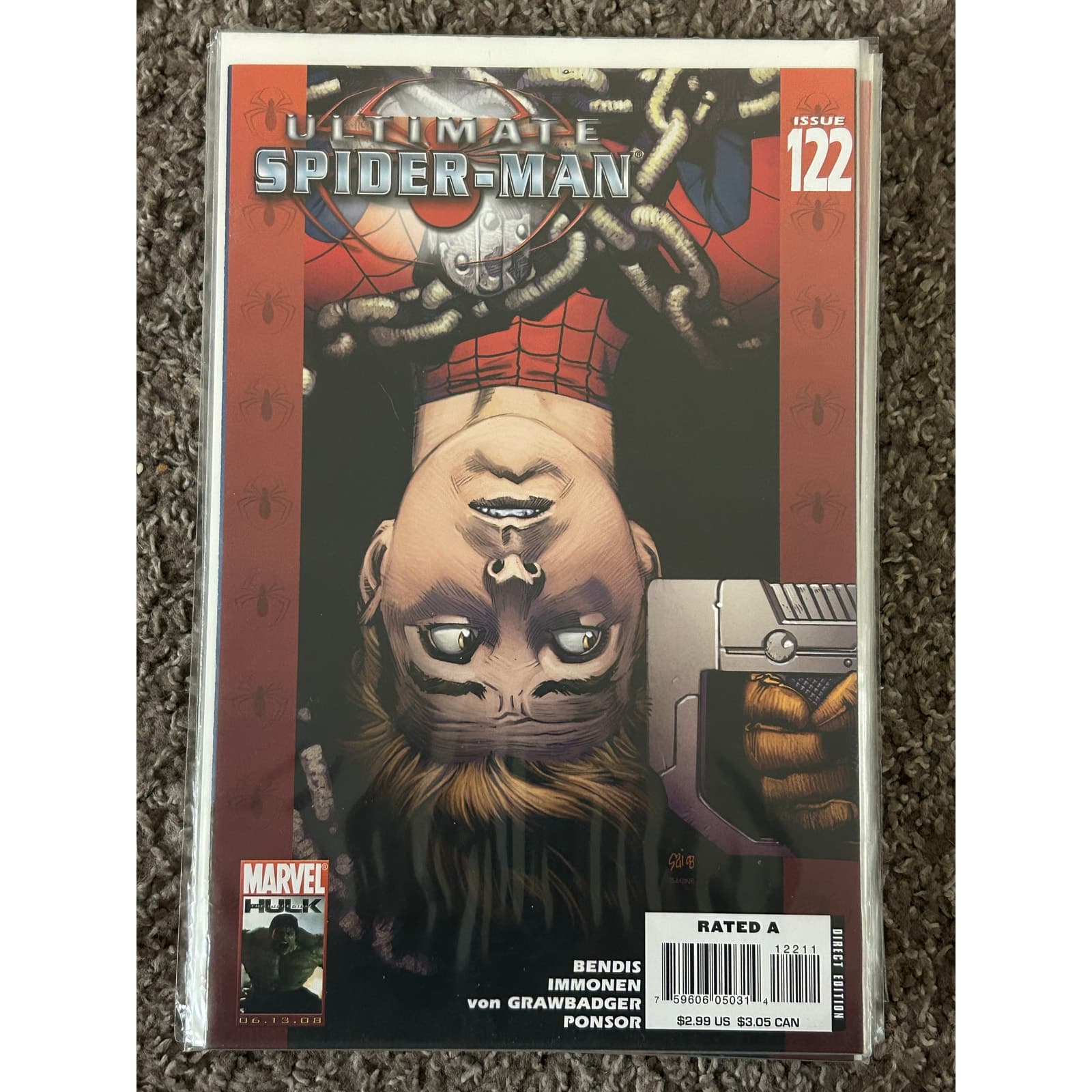 Ultimate Spider-Man #120, 121, 122, 123 (2008 Marvel) Lot of 4 - X-Men Venom - Thumbnail 4