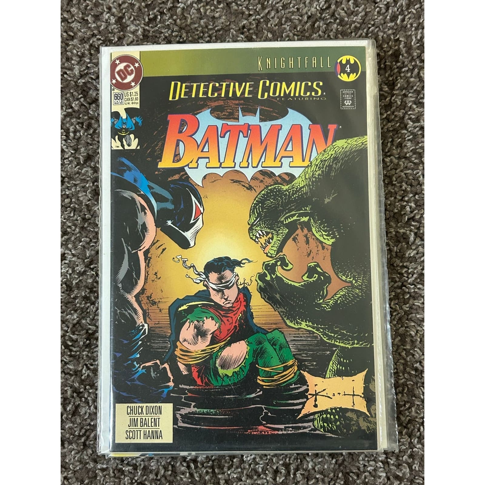 Detective Comics #660 - 666 (1993 DC) Lot of 7 Knightfall Crossover - Thumbnail 2