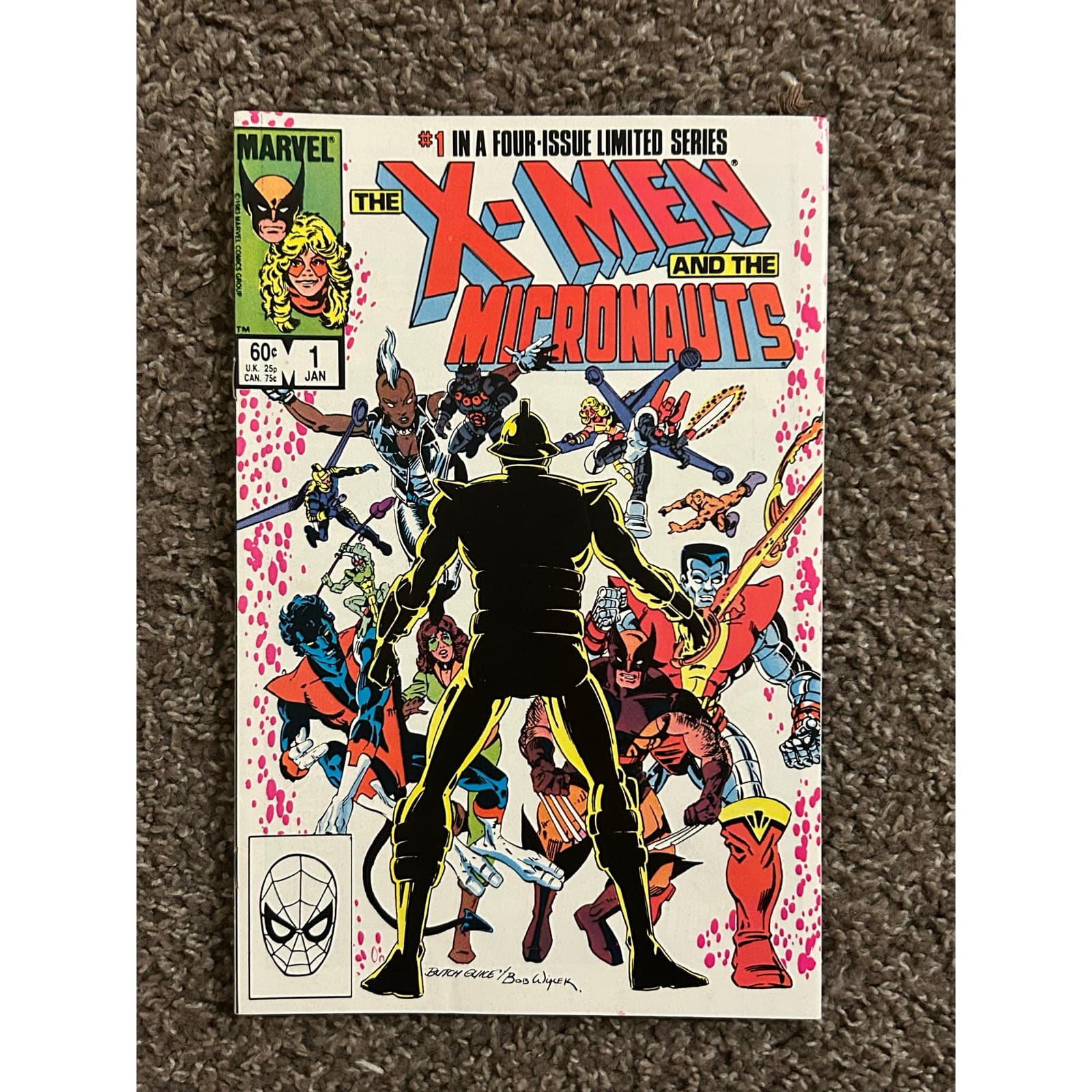 X-Men and the Micronauts #1 - 4 (1984 Marvel) Complete Set of 4 - Image 1