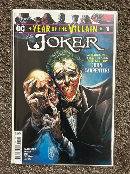 The Joker 80th Anniversary #1 & Year of The Villain #1 - Thumbnail 3