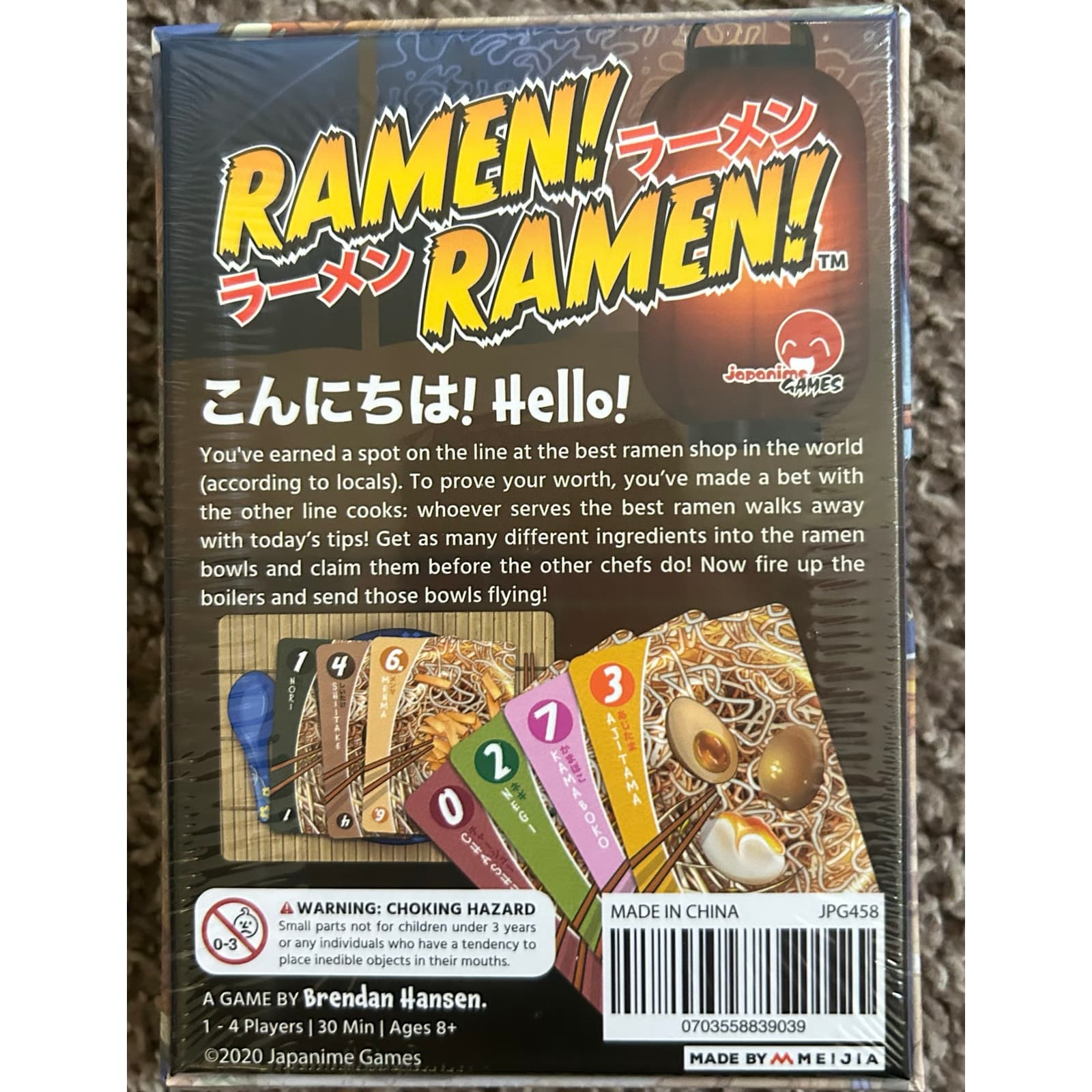 Ramen! Ramen! Card Game by Brendan Hansen - Thumbnail 2