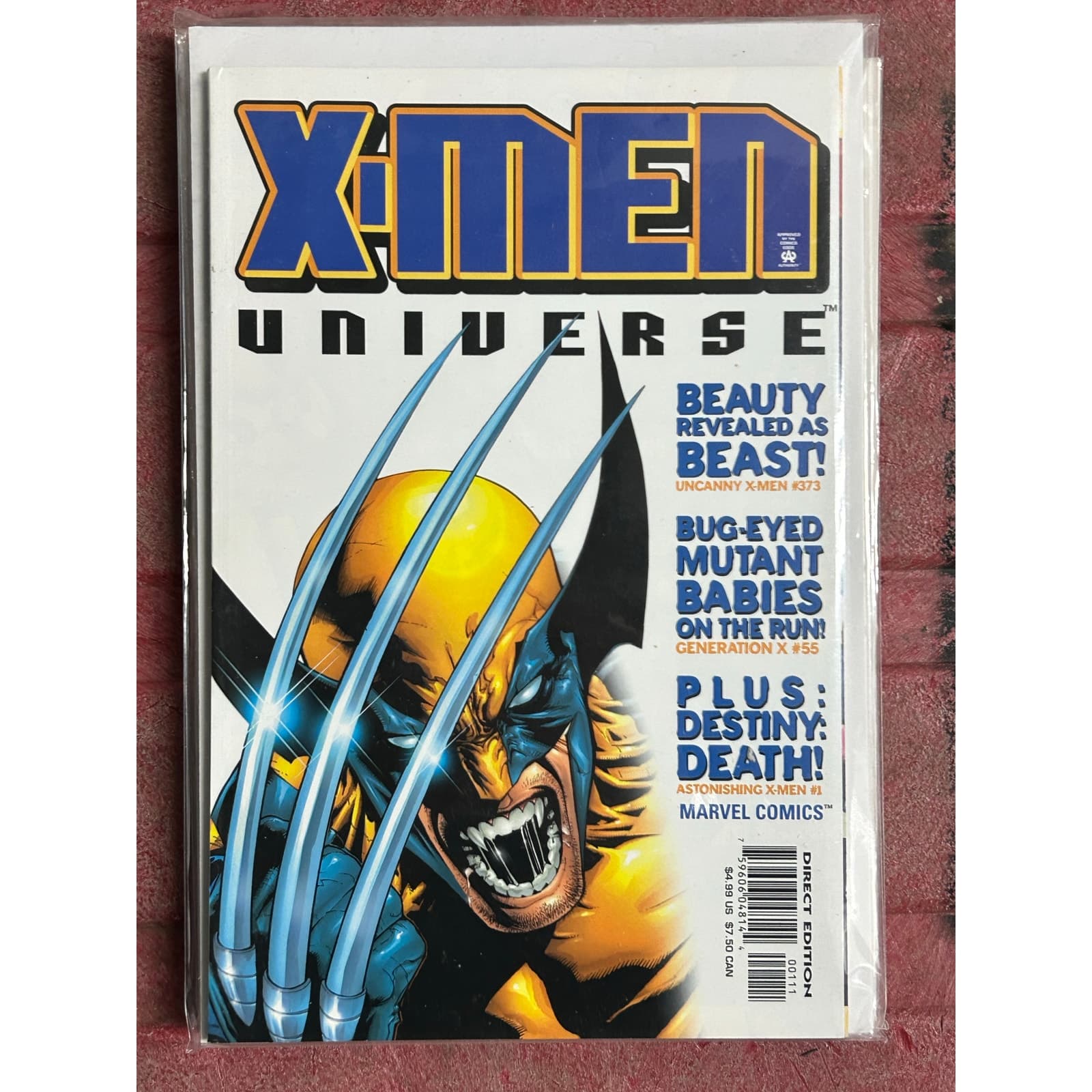 X-Men Universe #1, 2, 3, 4 (1999 Marvel) Lot of 4 Wolverine, Storm, Cyclopes - Thumbnail 2