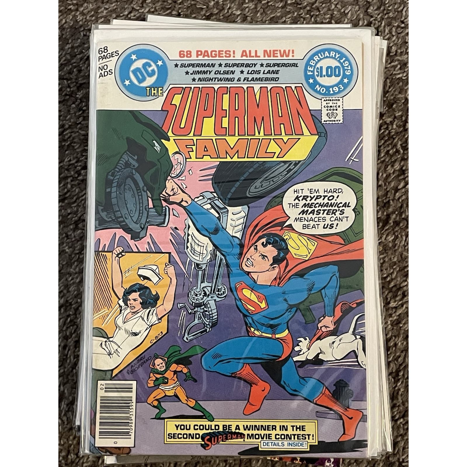 Superman Family #165, 179, 182, 193, 195, 205, 208 (1978 DC) Lot Of 7 - Thumbnail 5