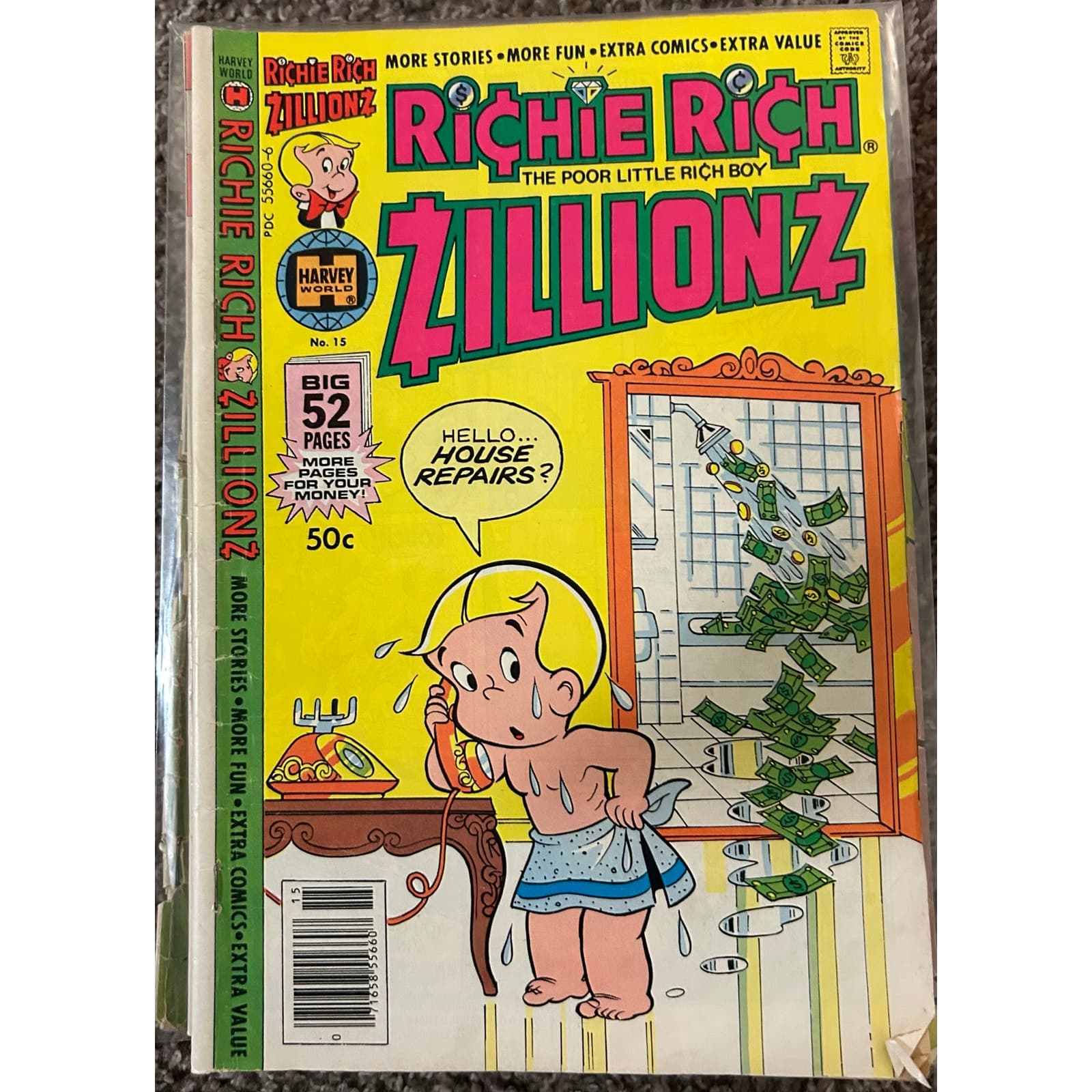 Richie Rich The Poor Little Rich Boy (1978 Harvey Comics) Lot of 4 - Thumbnail 5