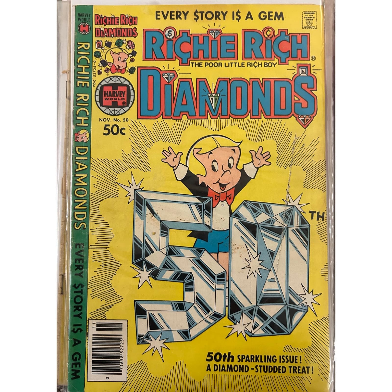 Richie Rich The Poor Little Rich Boy (1978 Harvey Comics) Lot of 4 - Thumbnail 3