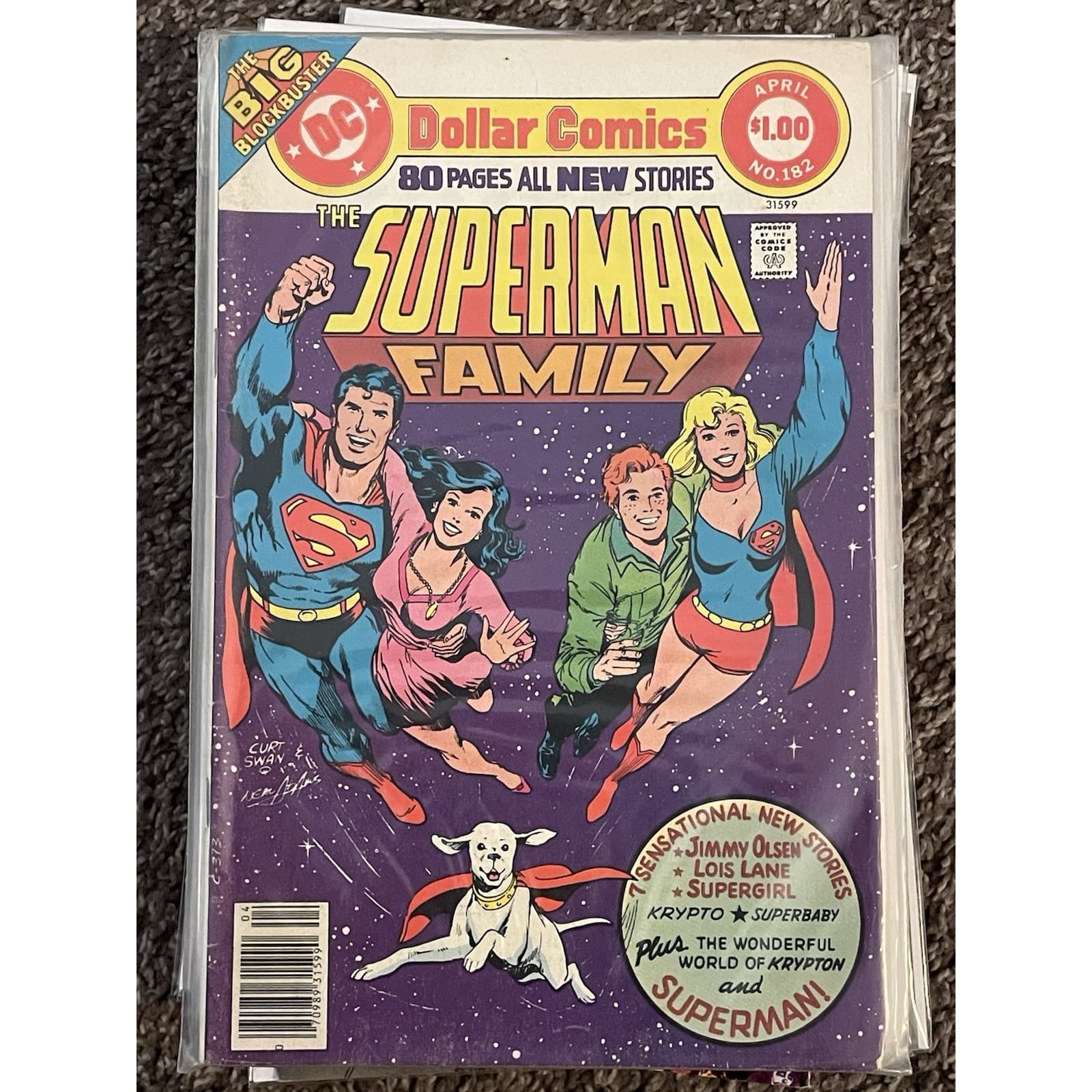 Superman Family #165, 179, 182, 193, 195, 205, 208 (1978 DC) Lot Of 7 - Thumbnail 4