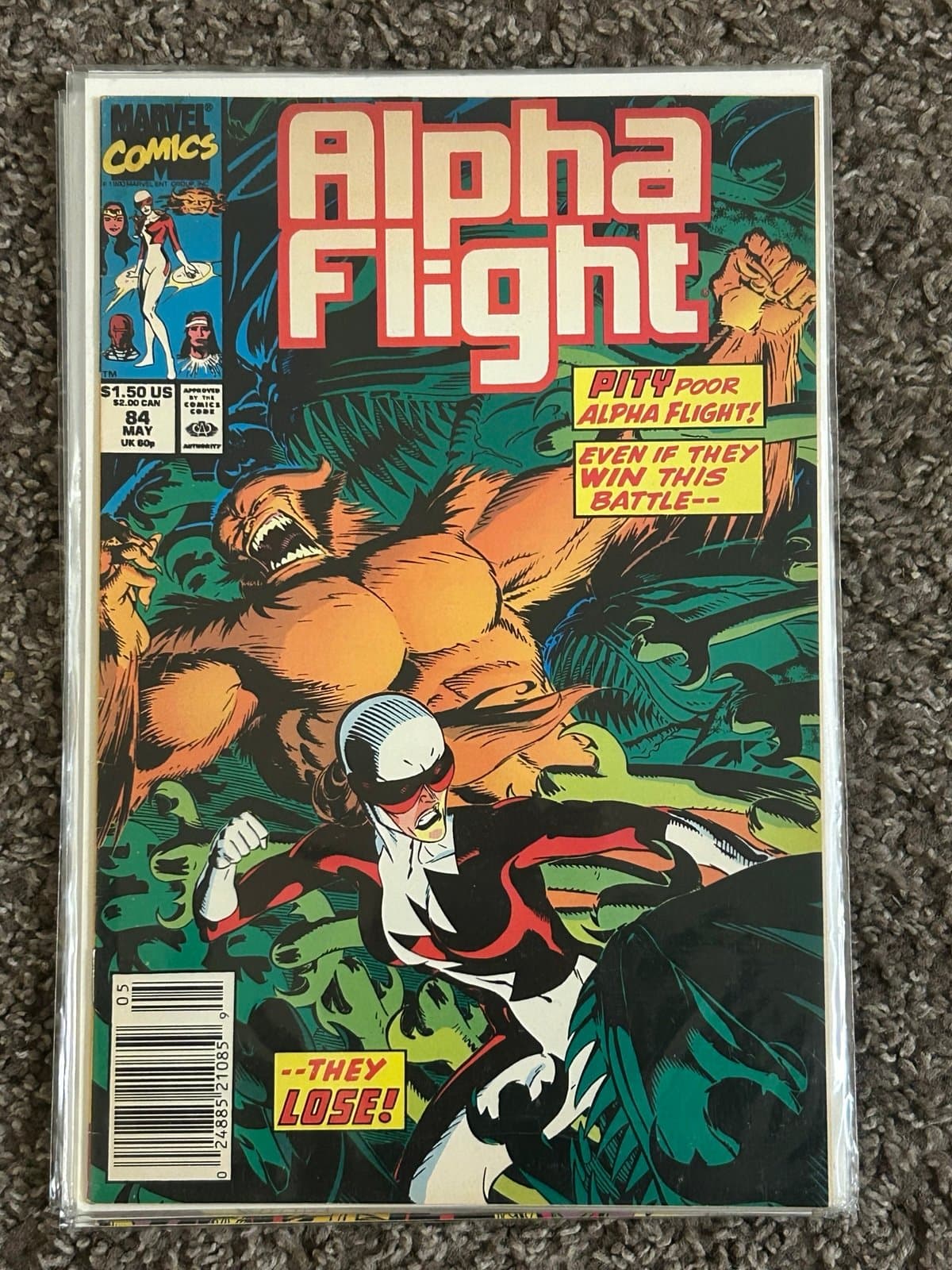 Alpha Flight #83 - 86 (1990 Marvel) Lot Of 4 - Thumbnail 3