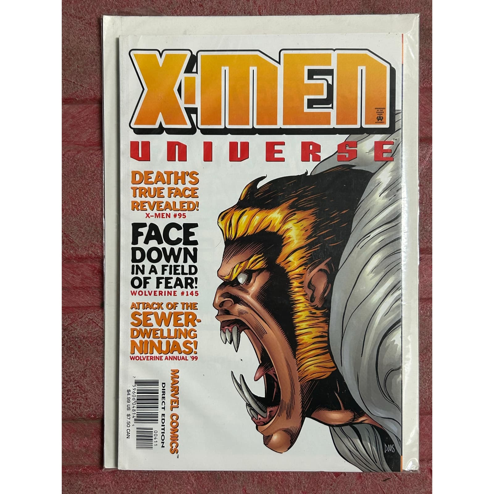 X-Men Universe #1, 2, 3, 4 (1999 Marvel) Lot of 4 Wolverine, Storm, Cyclopes - Thumbnail 5