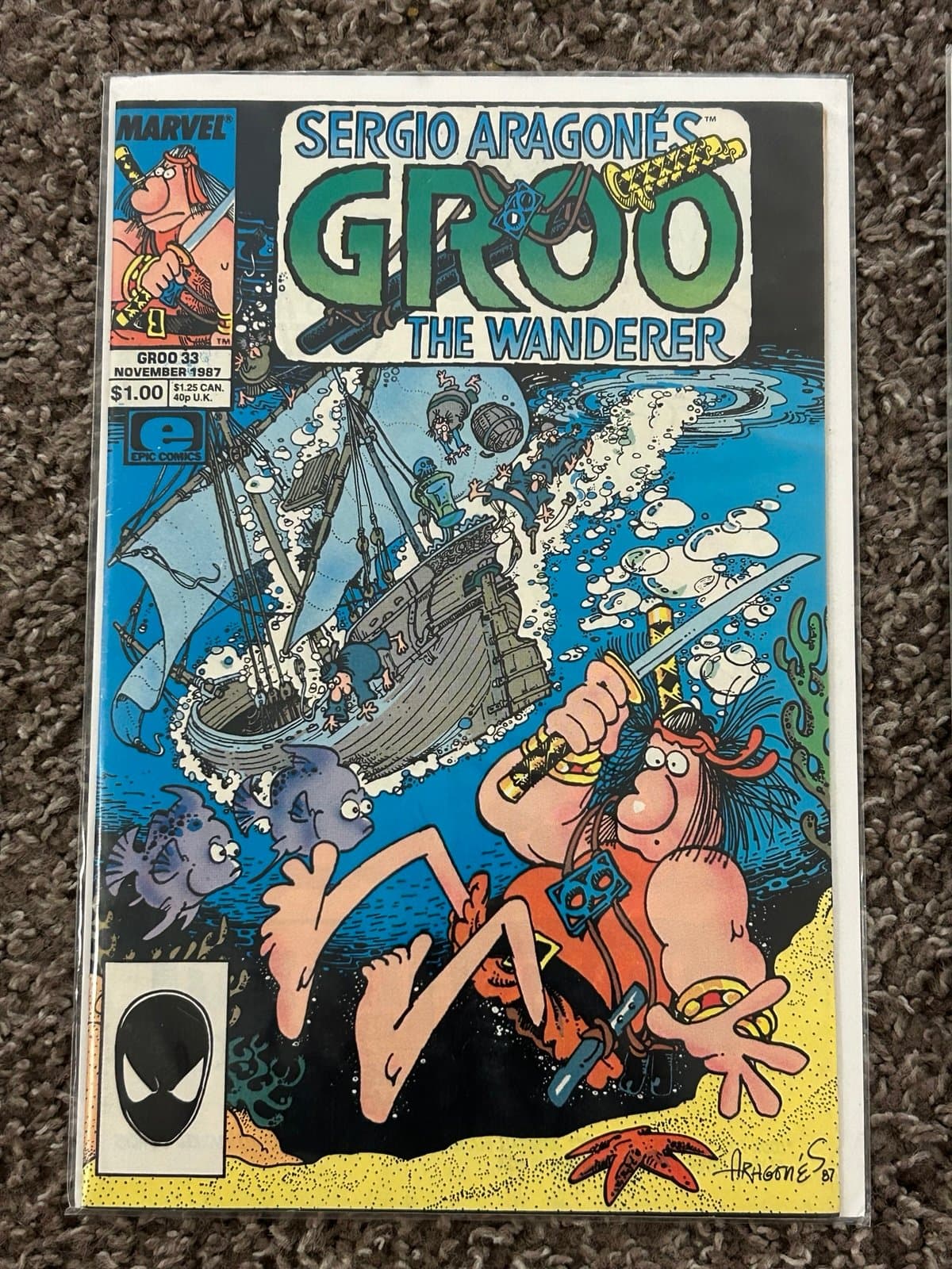 Goo The Wanderer #23, 27, 30, 32, 33 (Pacific Comics) Lot of 5 - Thumbnail 6