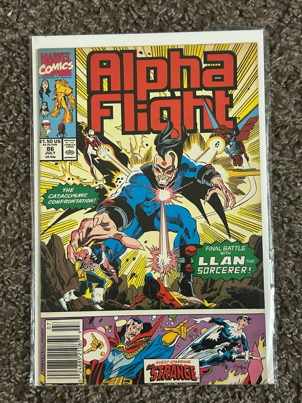 Alpha Flight #83 - 86 (1990 Marvel) Lot Of 4 - Thumbnail 5