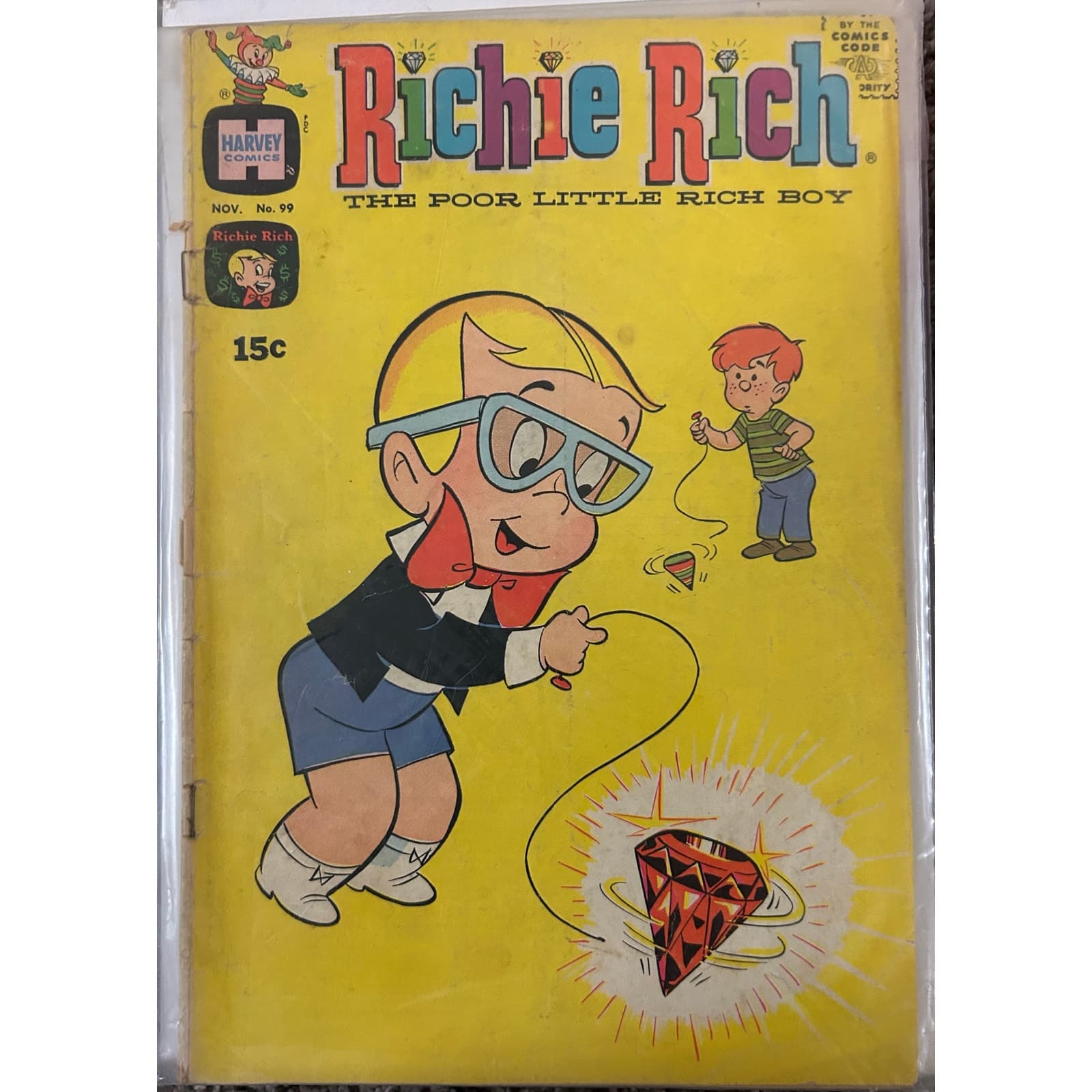Richie Rich The Poor Little Rich Boy (1978 Harvey Comics) Lot of 4 - Thumbnail 2