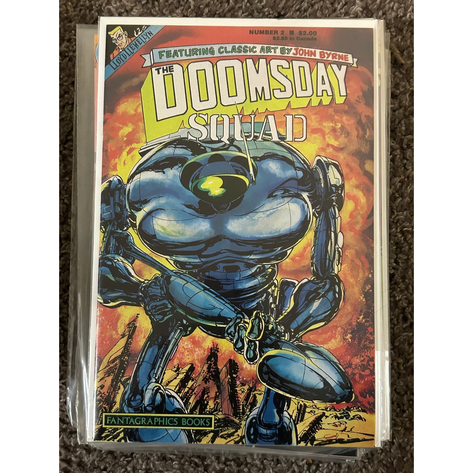 Doomsday Squad #1, 2, 4, 5, 6 (1986 Fantagraphics) Lot of 5 - Thumbnail 3