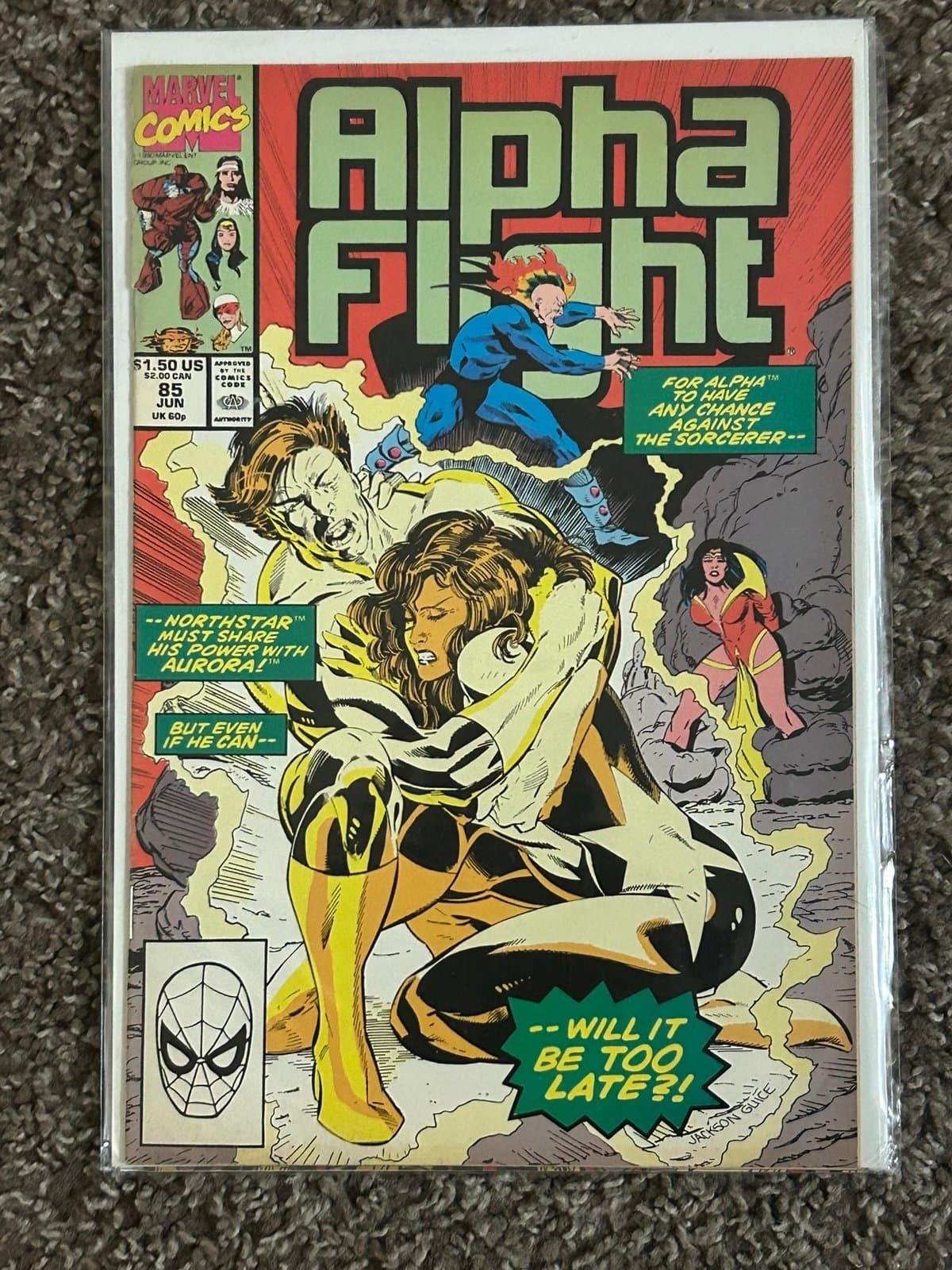 Alpha Flight #83 - 86 (1990 Marvel) Lot Of 4 - Thumbnail 4