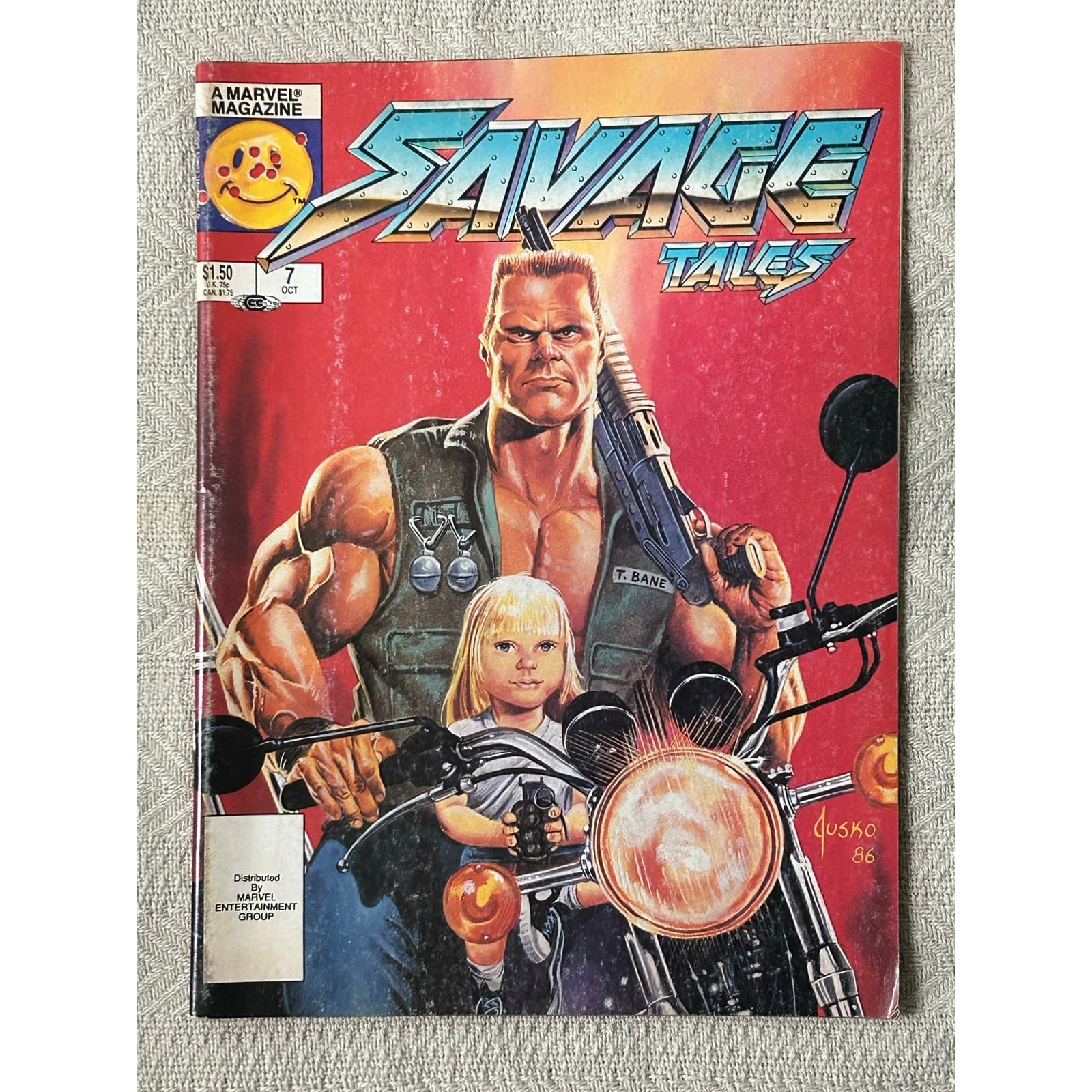 Savage Tales Vol. 2 #5, 6, 7 (1986 Marvel Magazine) Lot of 3 - Thumbnail 6