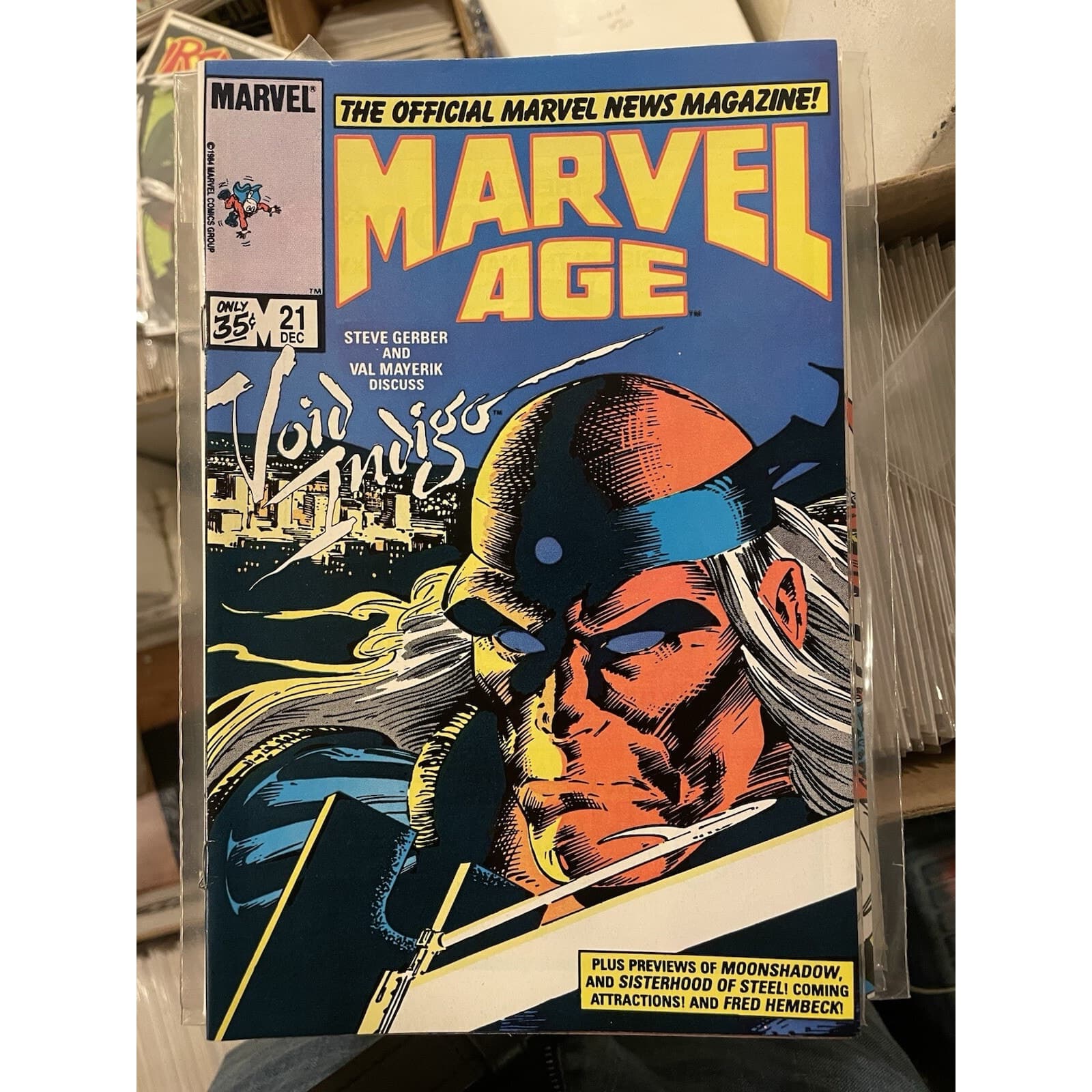 Lot Of 8 Marvel Age #21, 23, 24, 25, 26, 27, 28, 29 (1984 Marvel) 1 KEY ISSUE - Thumbnail 2