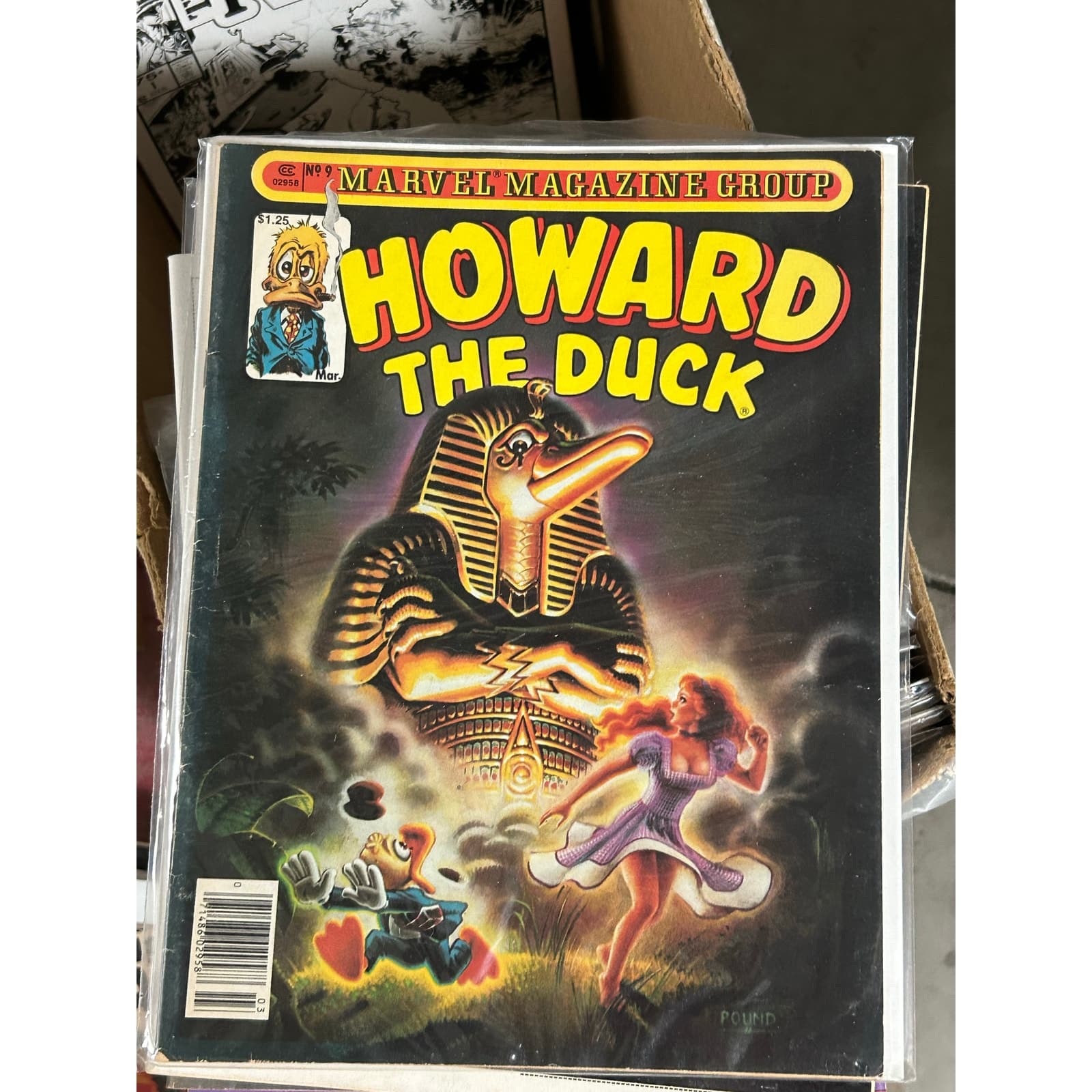 Howard the Duck Magazine #1, 2, 4, 5, 6, 7, 8, 9 (1976 Curtis Magazine) 1 KEY - Thumbnail 9