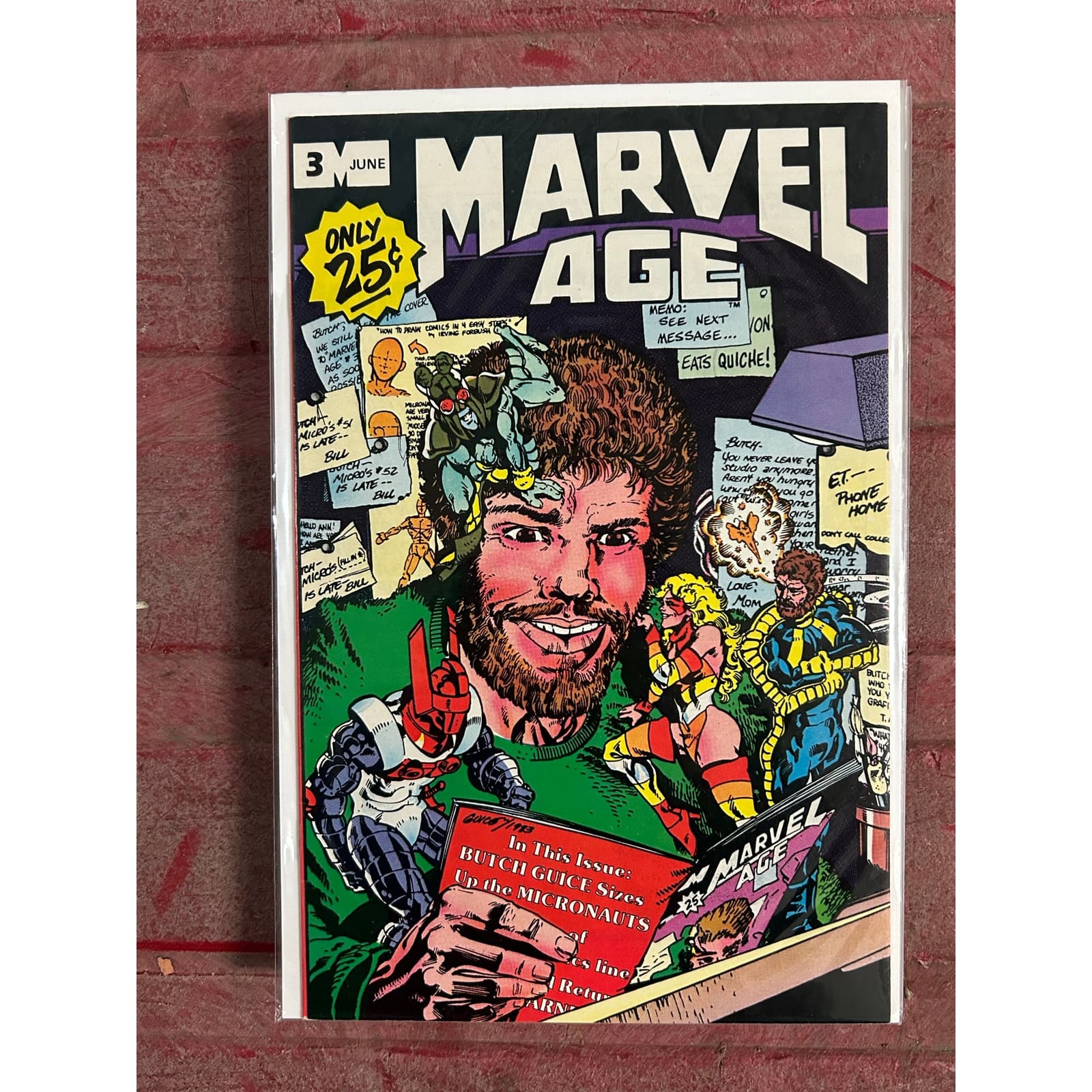 Marvel Age #1 - 5 (1984 Marvel) Lot of 5- 2 KEYS - Alpha Flight - Thumbnail 4