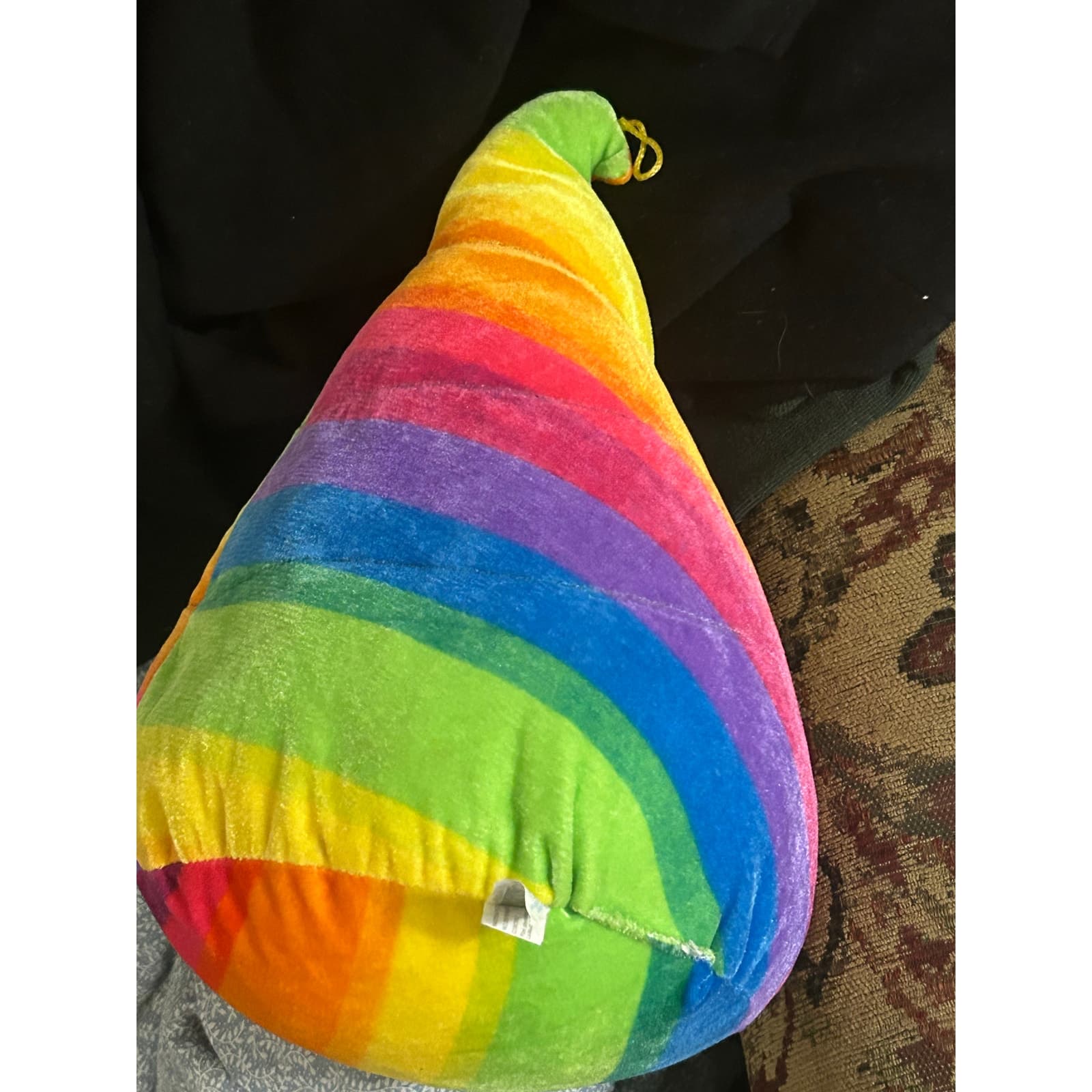 Rainbow Poop Emoji Plush Toy 12in (2017 Classic Toy Co.) - Thumbnail 2