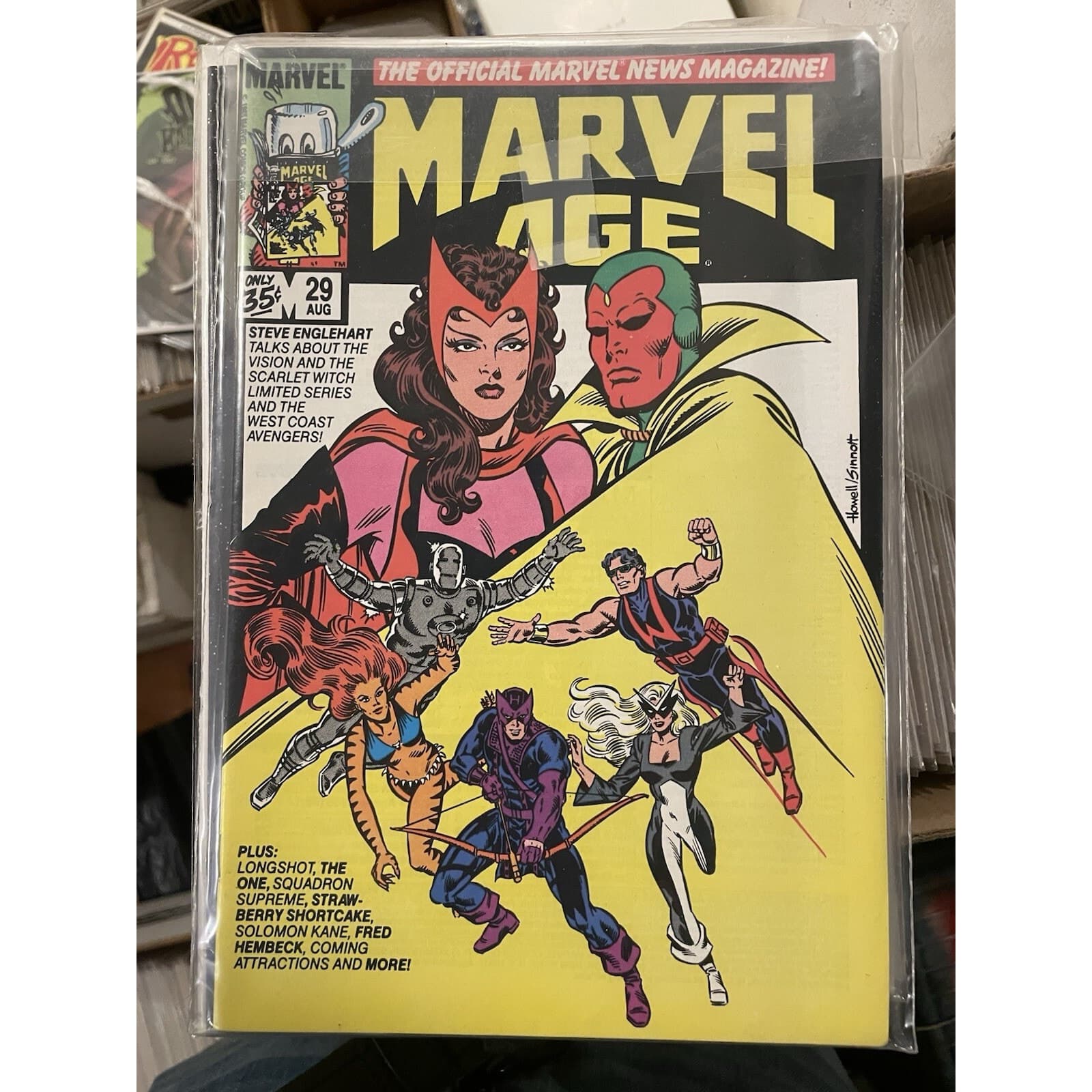 Lot Of 8 Marvel Age #21, 23, 24, 25, 26, 27, 28, 29 (1984 Marvel) 1 KEY ISSUE - Thumbnail 9