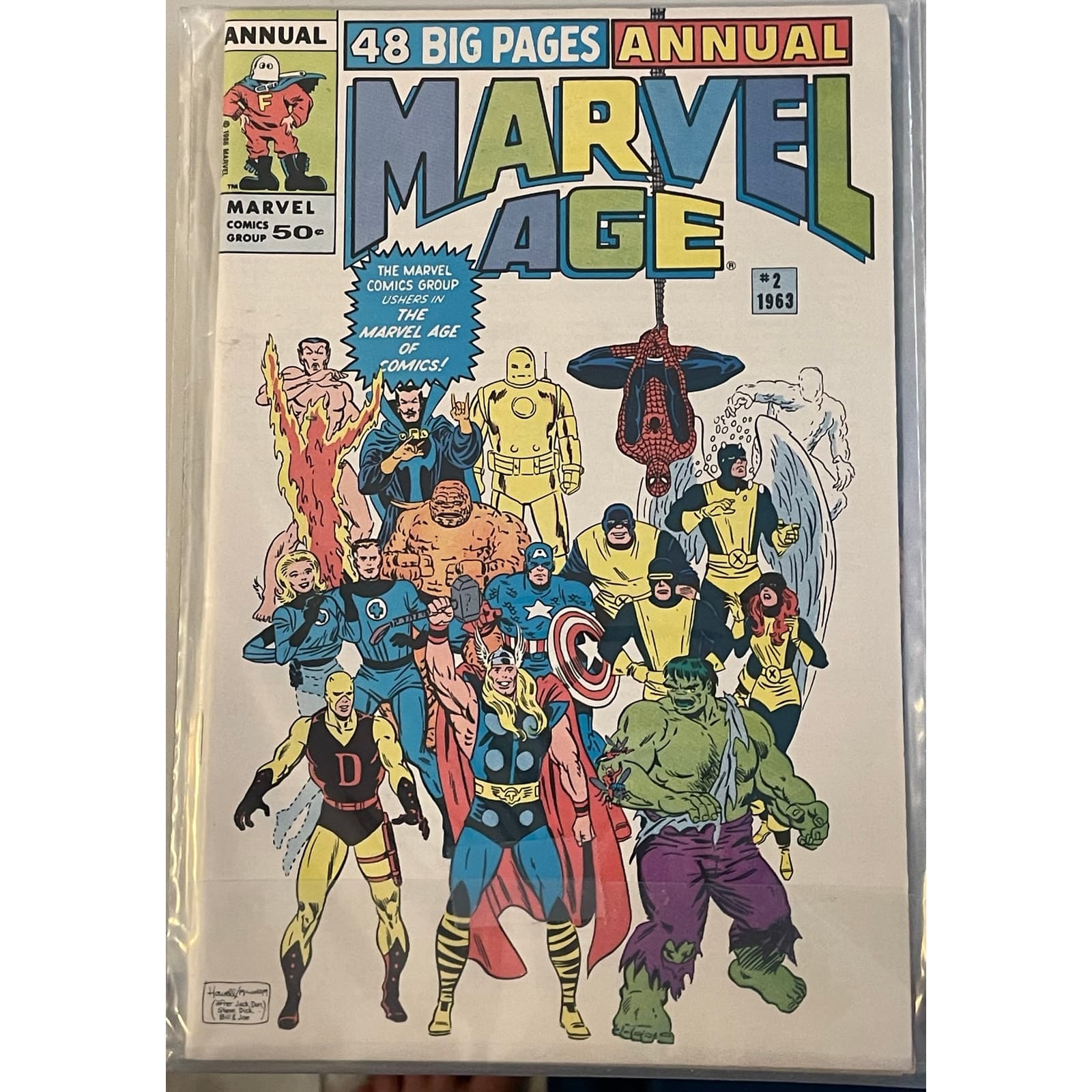 Marvel Age Annual #1, 2, 3 (1985-87 Marvel) 1 KEY ISSUE Lot of 3 - Thumbnail 3