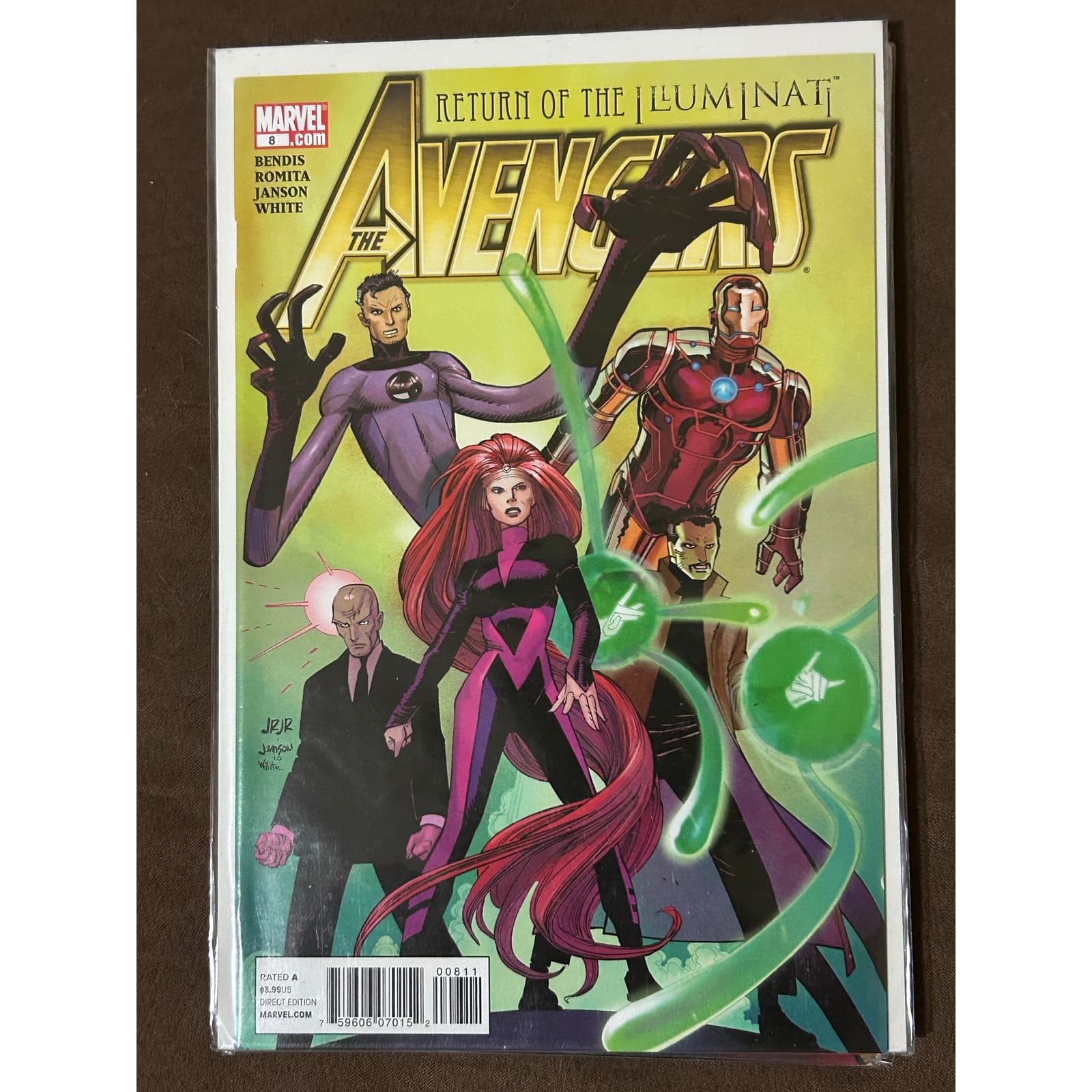 Avengers 4th Series #8 - 12 (2011 Marvel) Lot of 5 - 1 KEY - Thumbnail 2