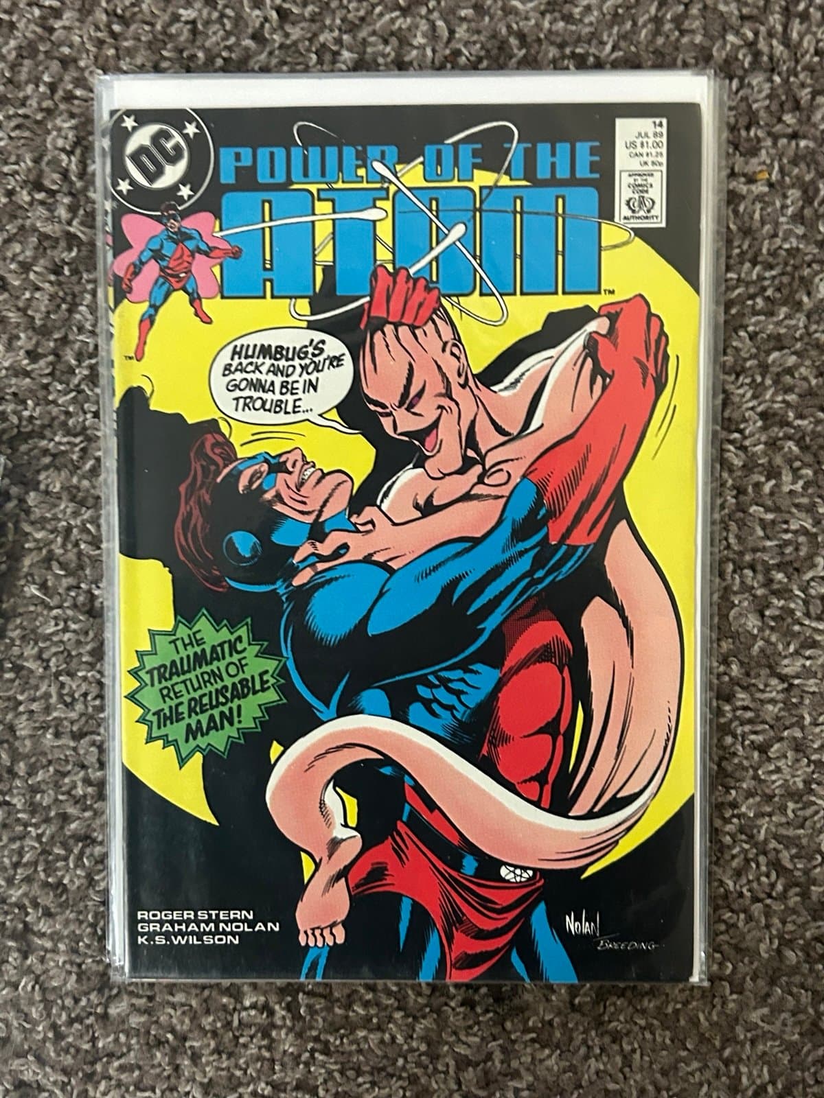 Power of the Atom #1, 2, 7, 8, 9, 10, 14, 15, 16, 17 (1988 DC) Lot Of 10 - Thumbnail 8